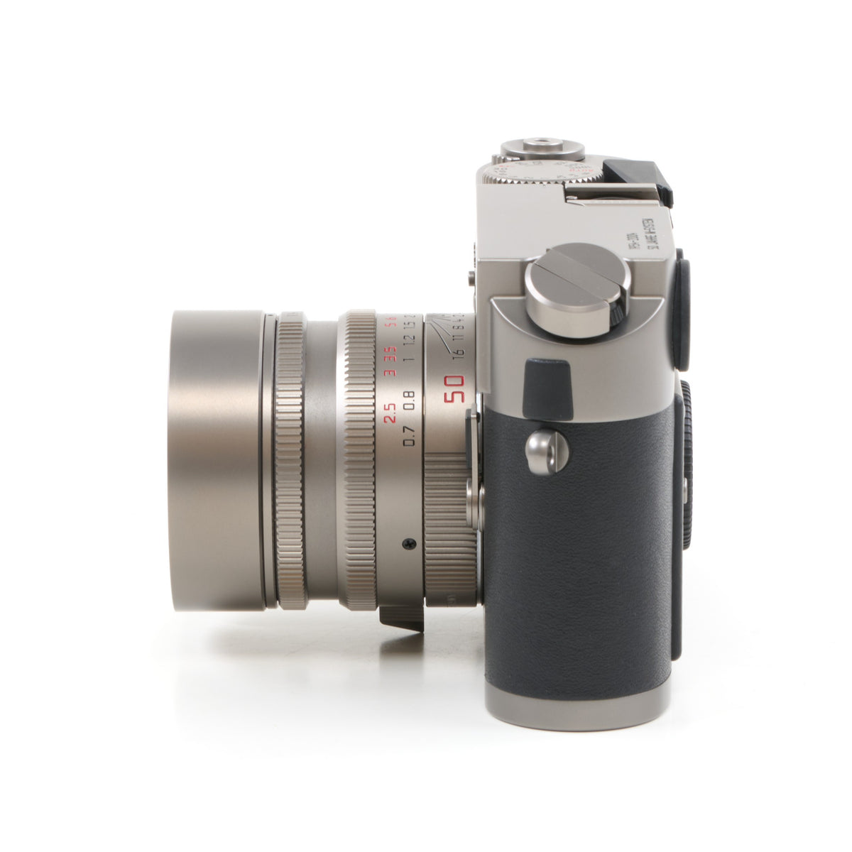 Leica M7 Titanium Set "50 Jahre Leica M System" + Doos Mooi Nummer