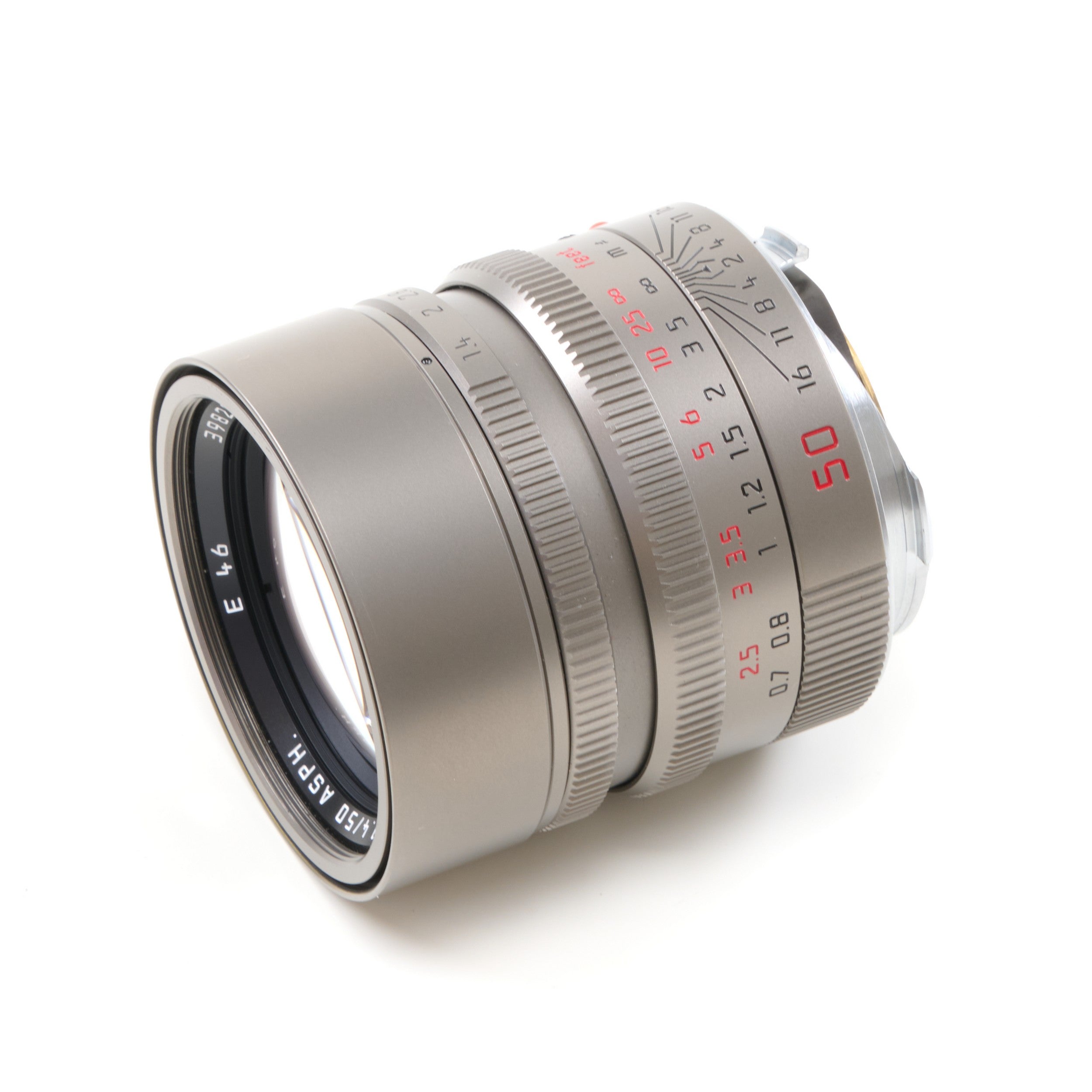 Leica M7 Titanium Set "50 Jahre Leica M System" + Doos Mooi Nummer