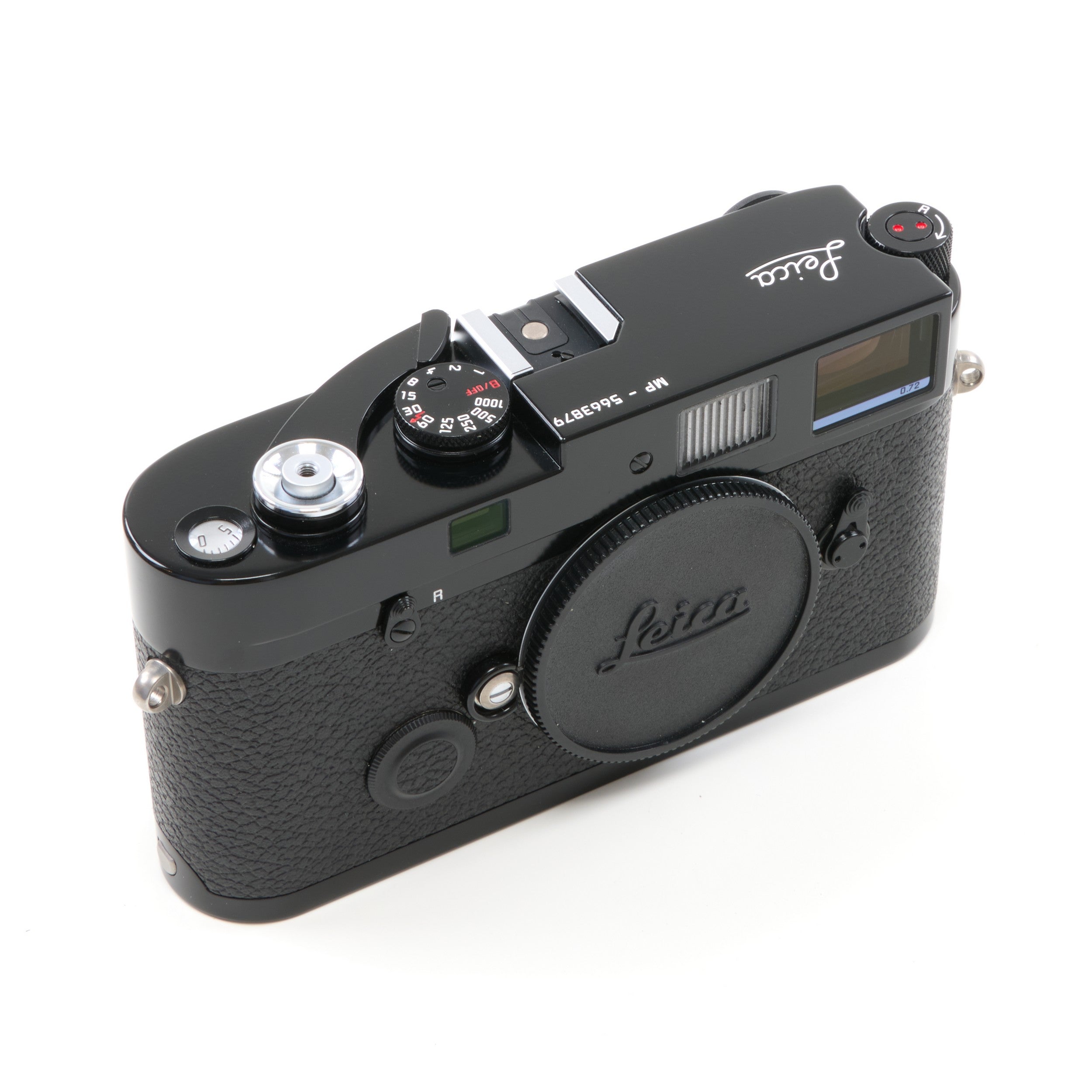 Leica MP 0.72 Zwarte Lak + Doos