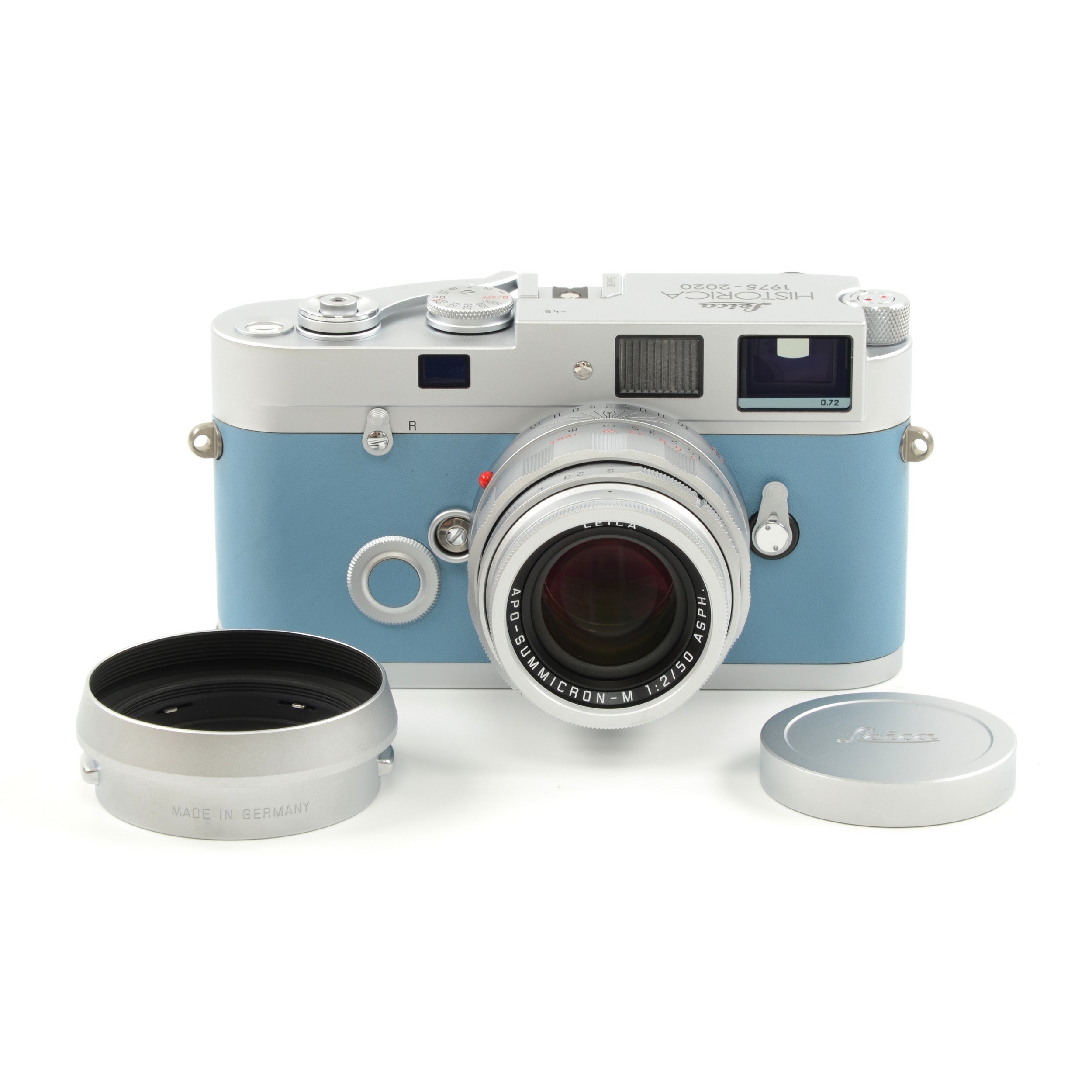 Leica MP Leica Historica 1975-2020 Set + 50mm f1.2 Noctilux-M ASPH Chroom Matching Nummer + Doos