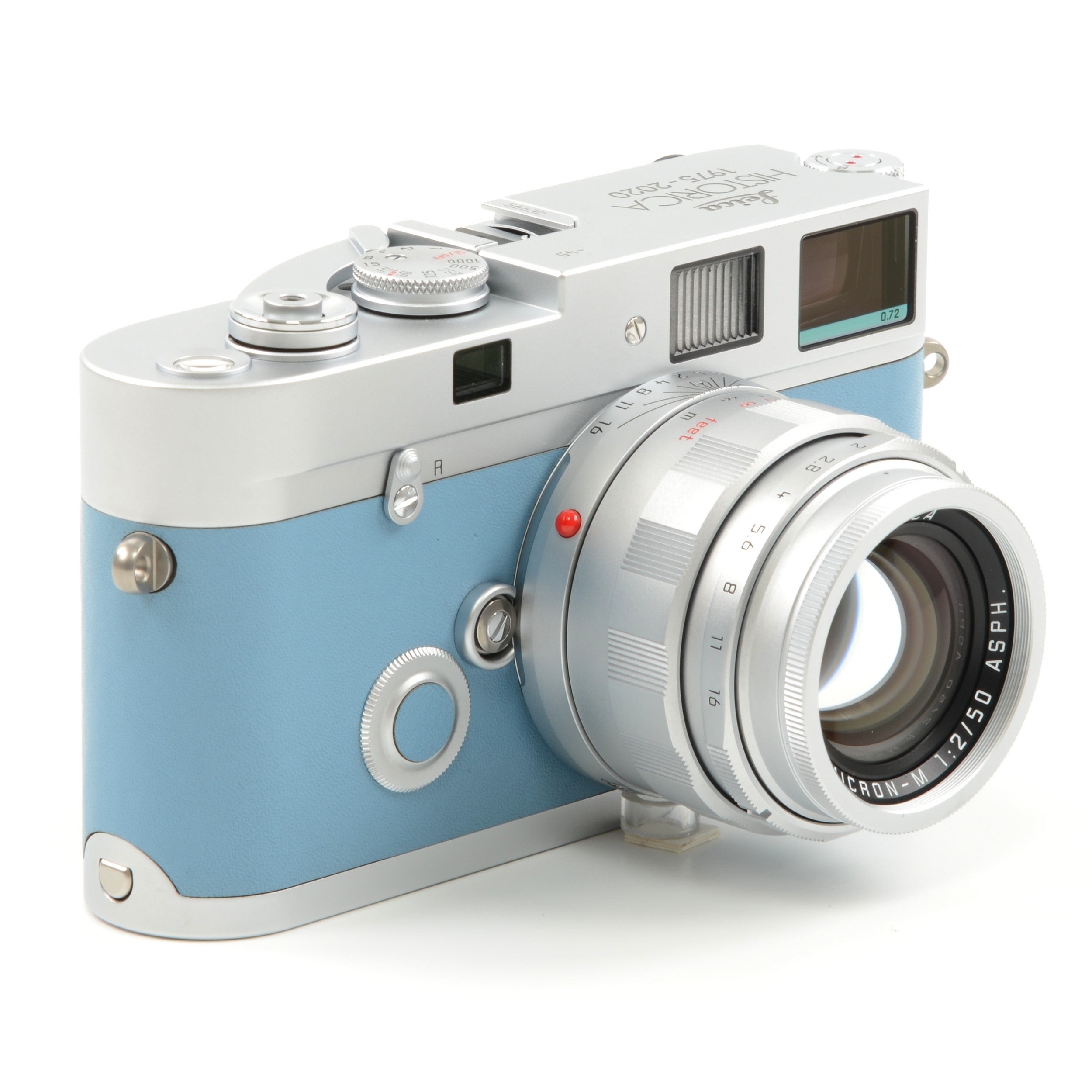 Leica MP Leica Historica 1975-2020 Set + 50mm f1.2 Noctilux-M ASPH Chroom Matching Nummer + Doos