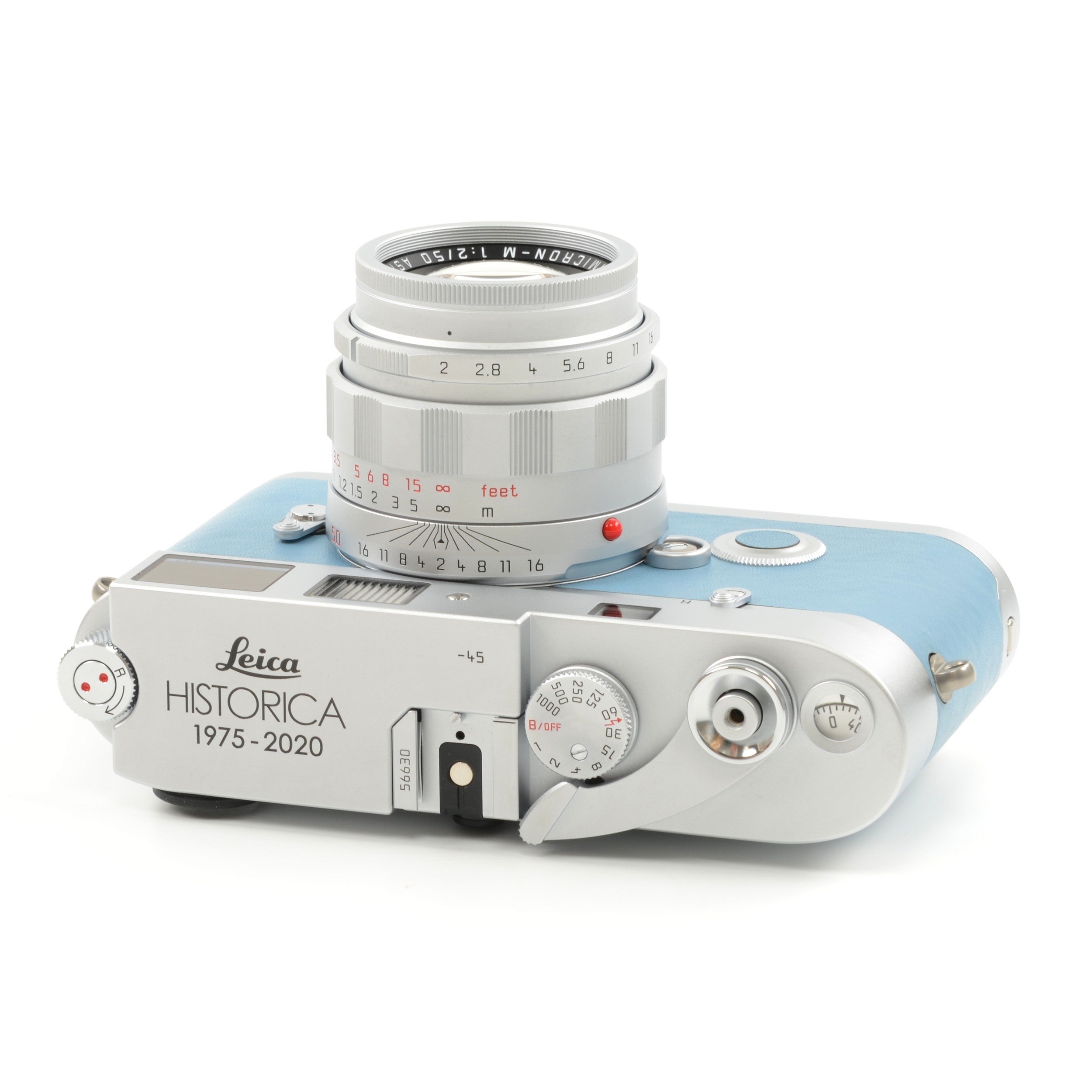 Leica MP Leica Historica 1975-2020 Set + 50mm f1.2 Noctilux-M ASPH Chroom Matching Nummer + Doos