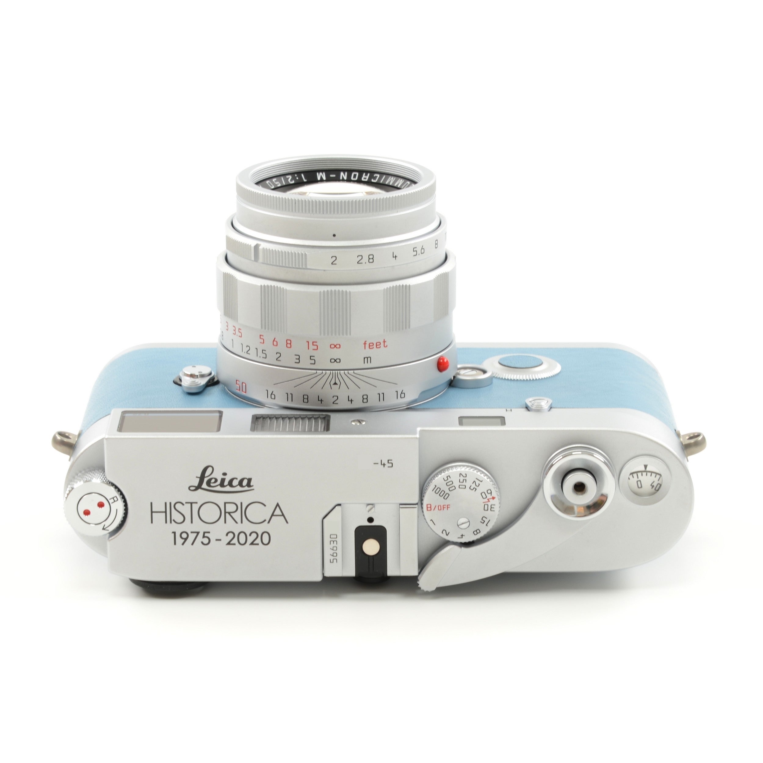 Leica MP Leica Historica 1975-2020 Set + 50mm f1.2 Noctilux-M ASPH Chroom Matching Nummer + Doos