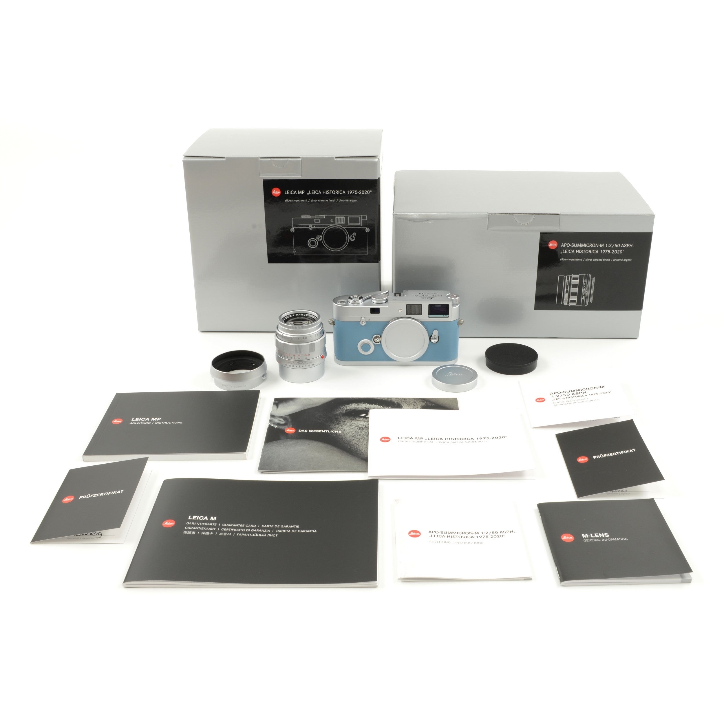 Leica MP Leica Historica 1975-2020 Set + Doos