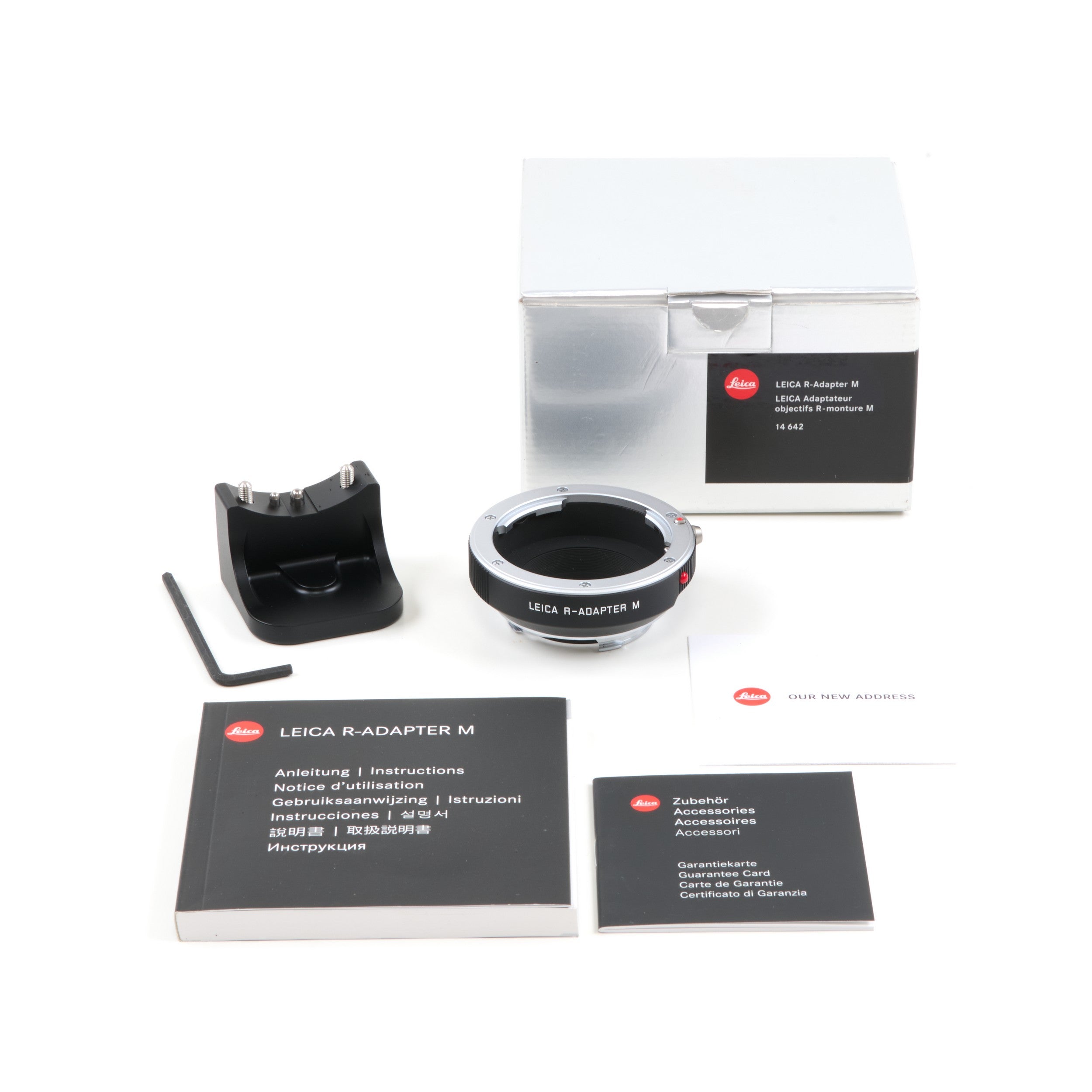 Leica R-Adapter M + Doos