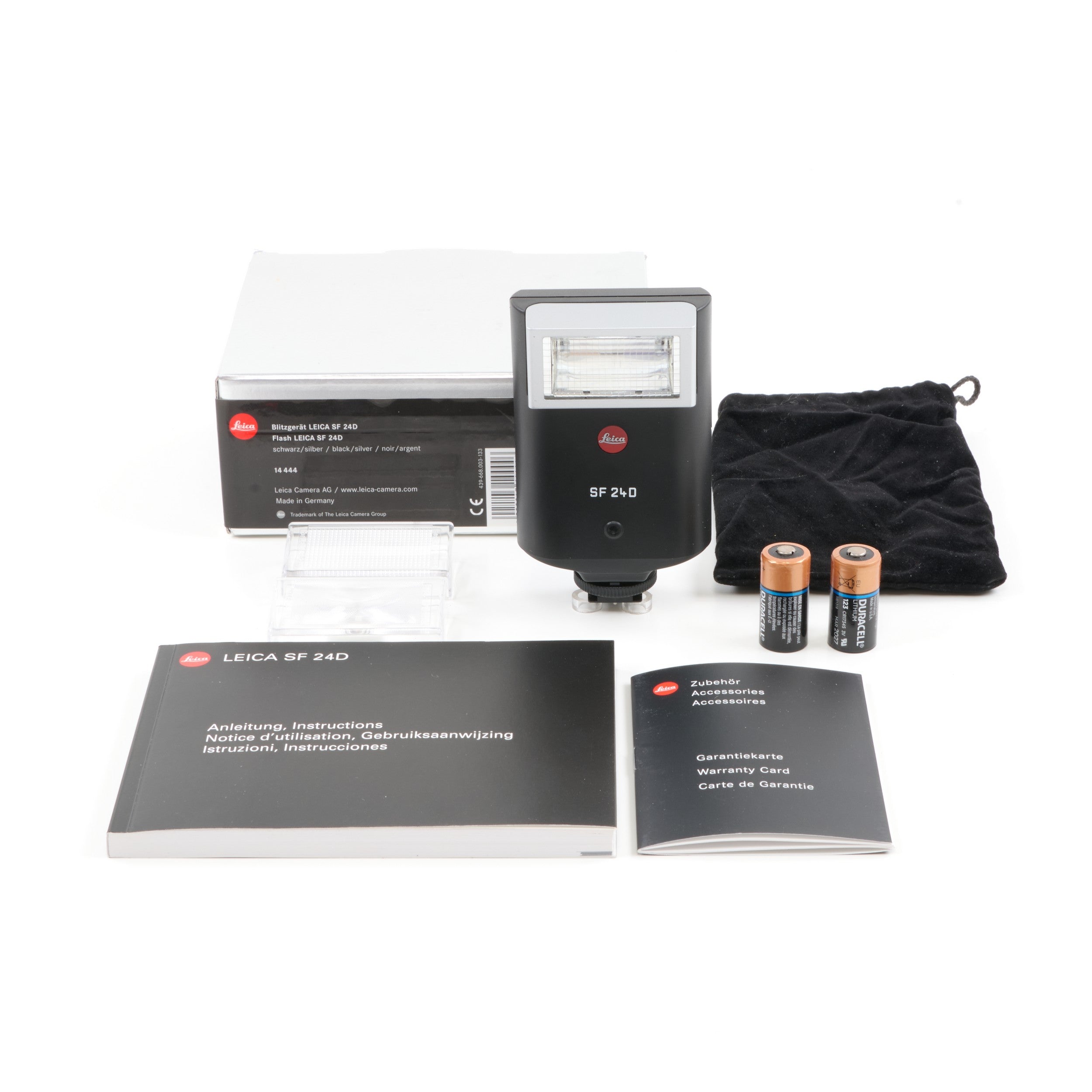 Leica SF 24D Flitser + Doos