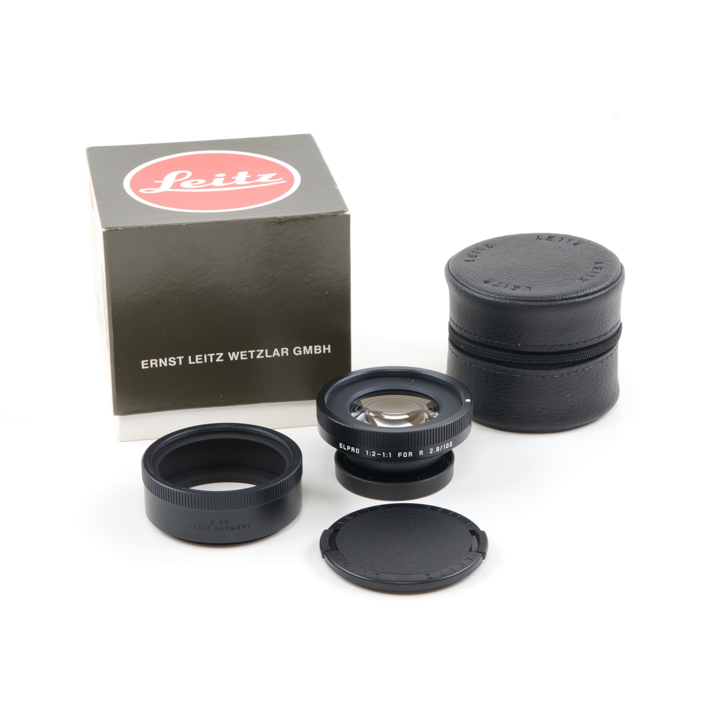 Leitz ELPRO 1:2-1:1 Voor 100mm f2.8 APO-Macro-Elmarit-R + Doos