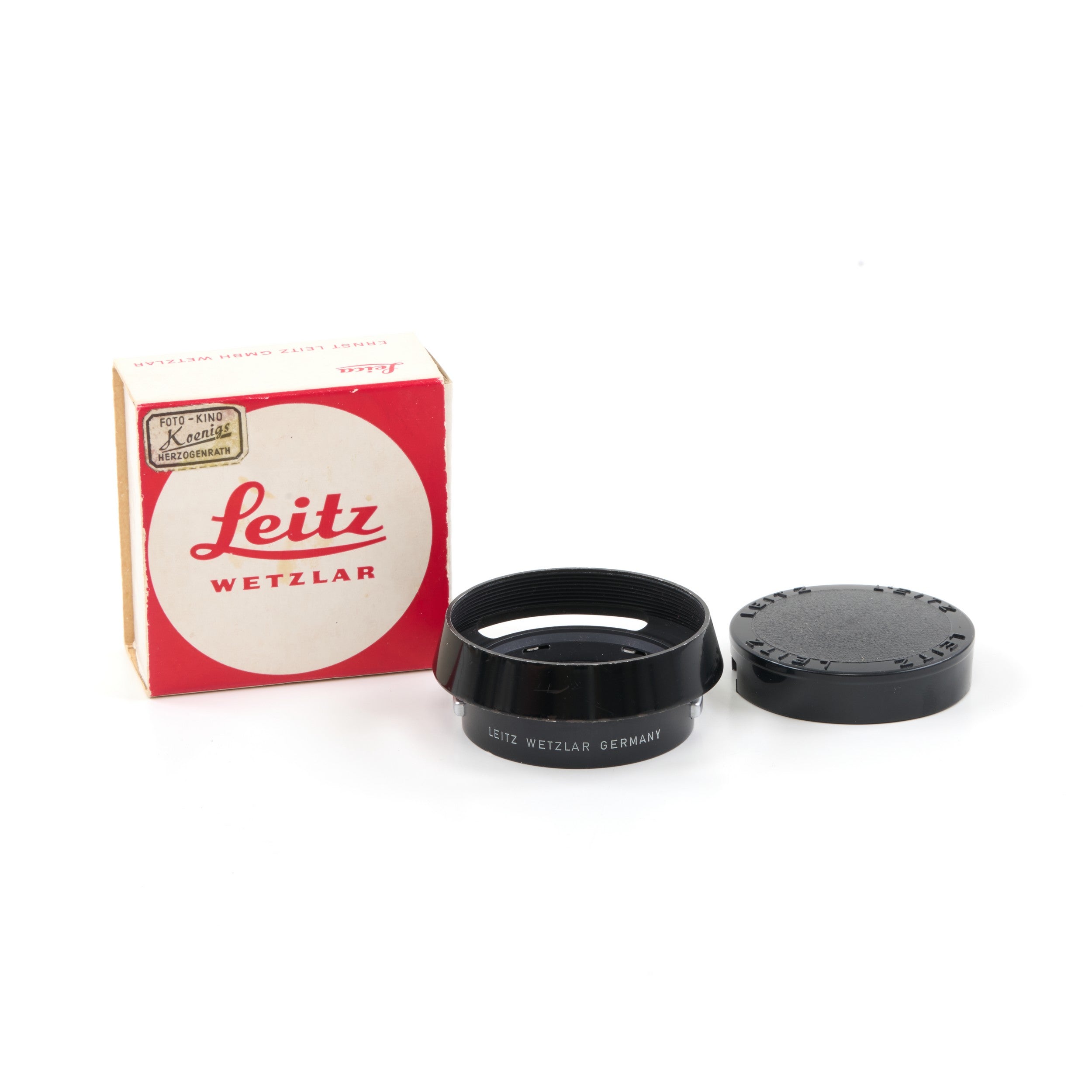 Leitz 12585 Black Paint Zonnekap + Doos