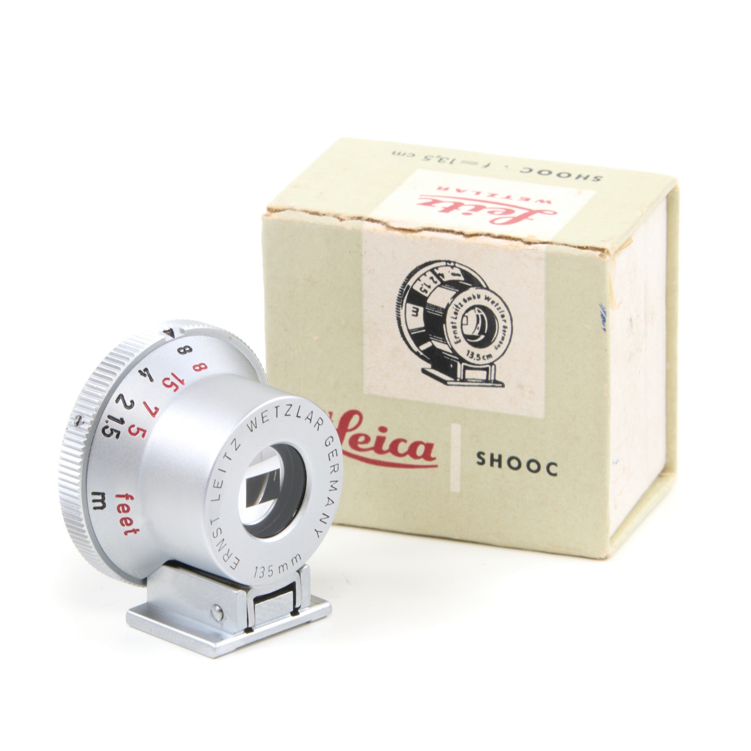 Leitz 135mm SHOOC Finder + Doos