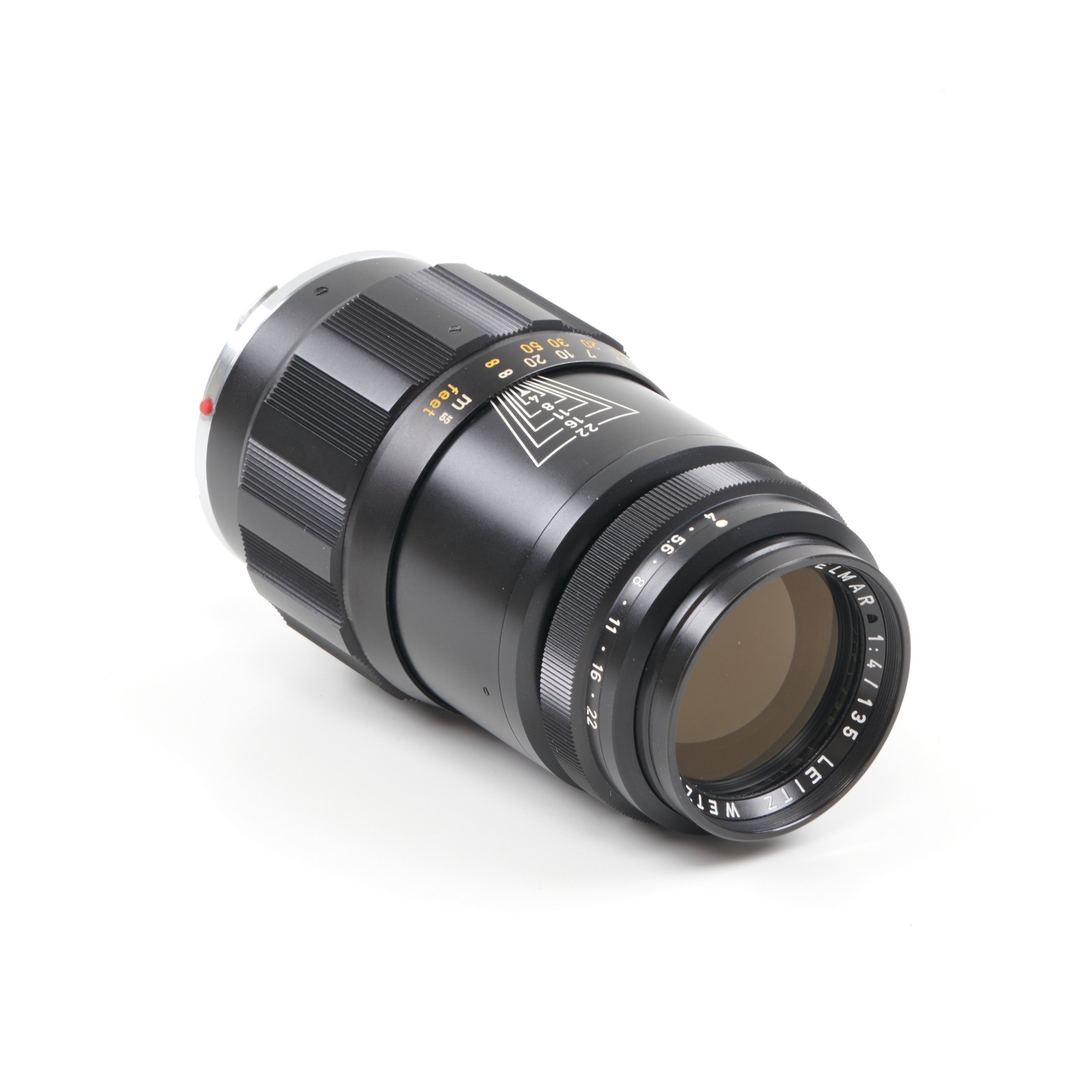 Leitz 135mm f4 Tele-Elmar + Doos