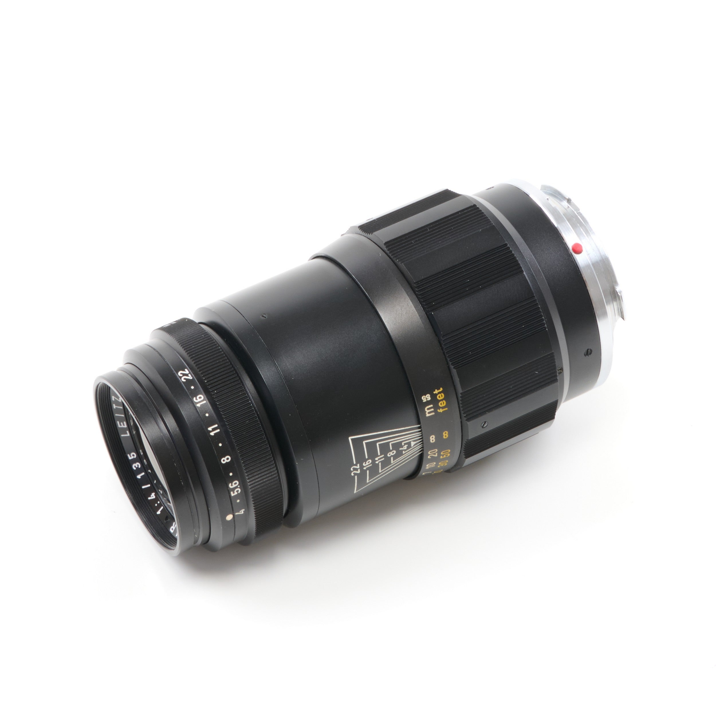 Leitz 135mm f4 Tele-Elmar + Doos