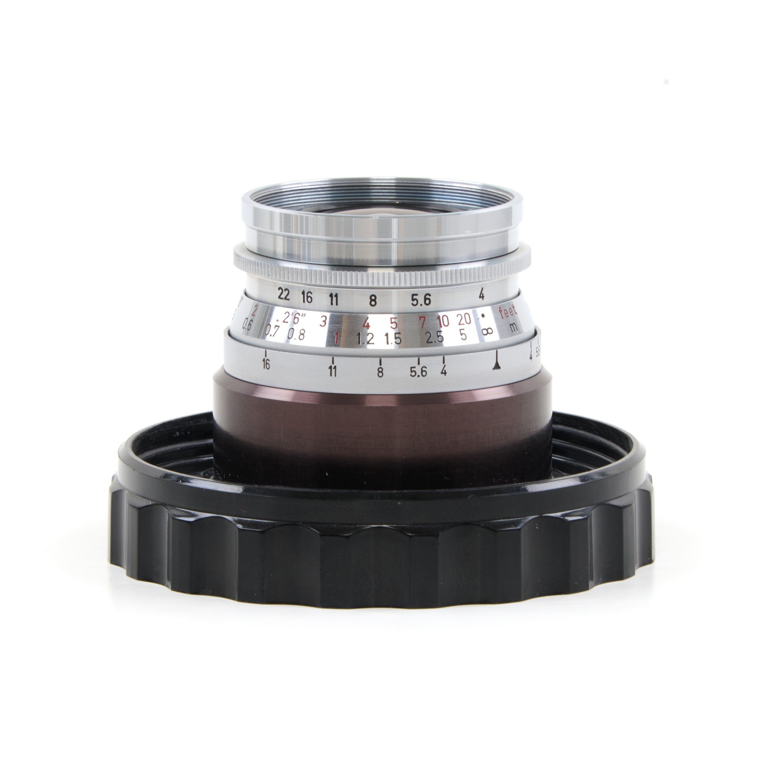 Leitz 21mm f4 Super-Angulon M39 Set + IWKOO Zonnekap