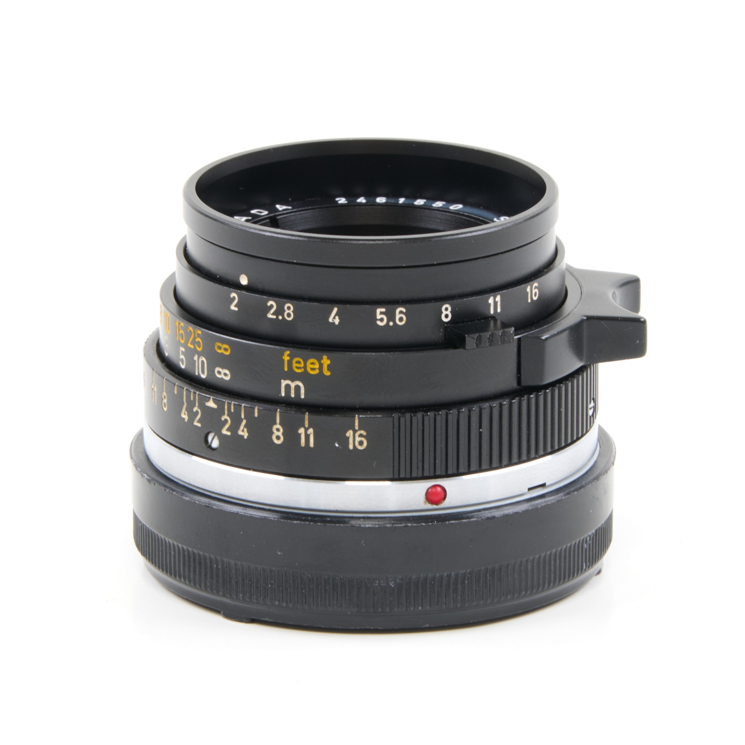 Leitz 35mm f2 Summicron 3e Versie Zonder Filterdraad