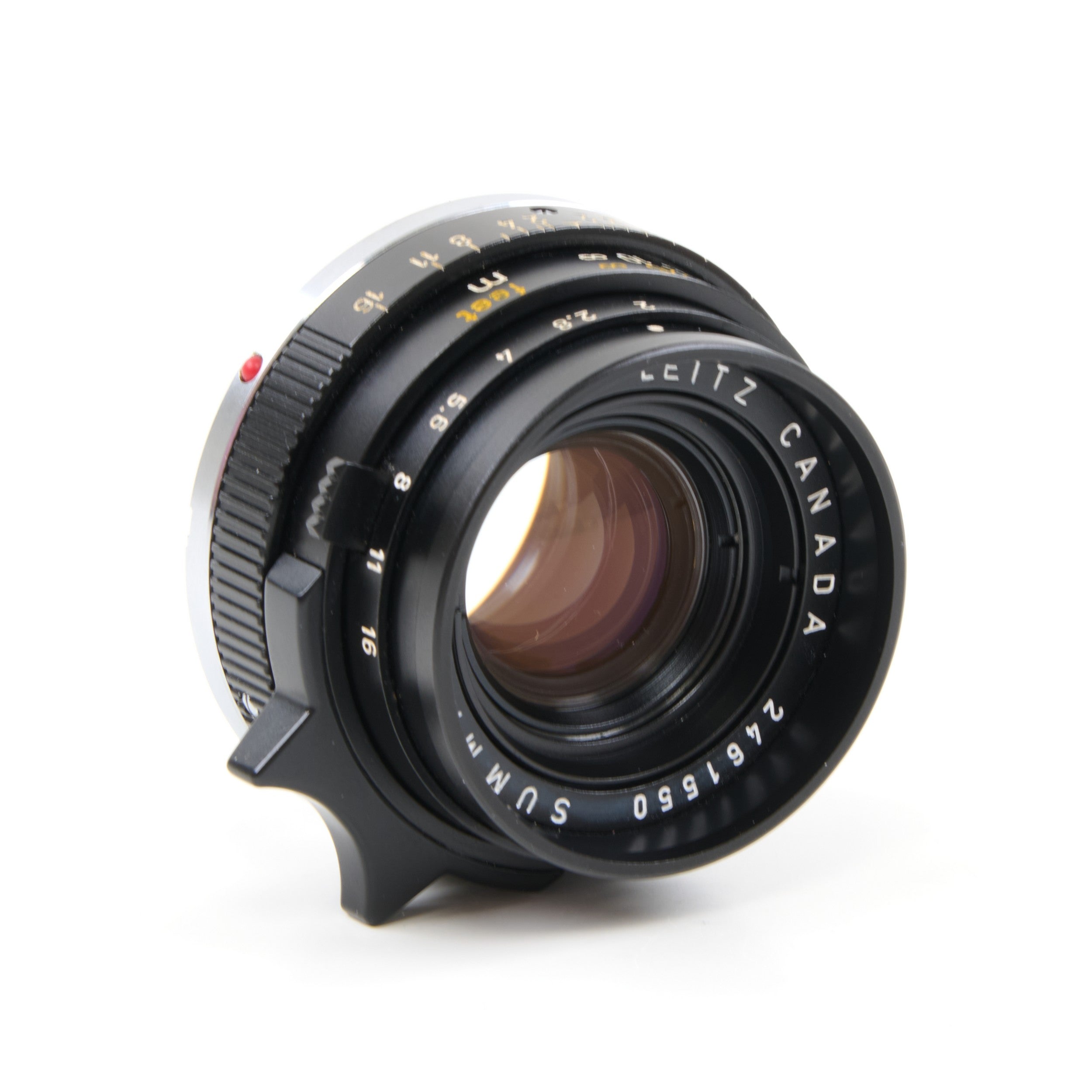 Leitz 35mm f2 Summicron 3e Versie Zonder Filterdraad