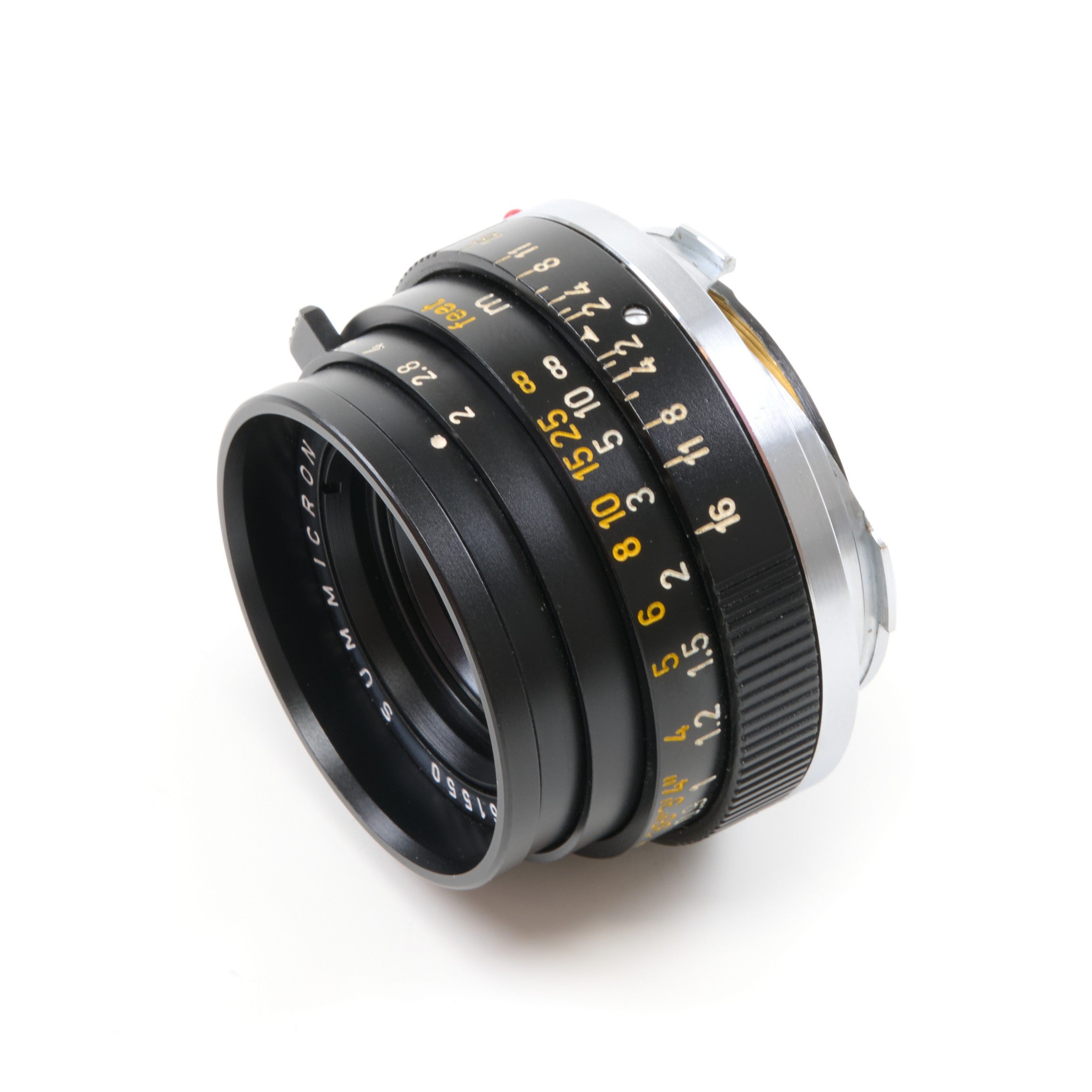 Leitz 35mm f2 Summicron 3e Versie Zonder Filterdraad
