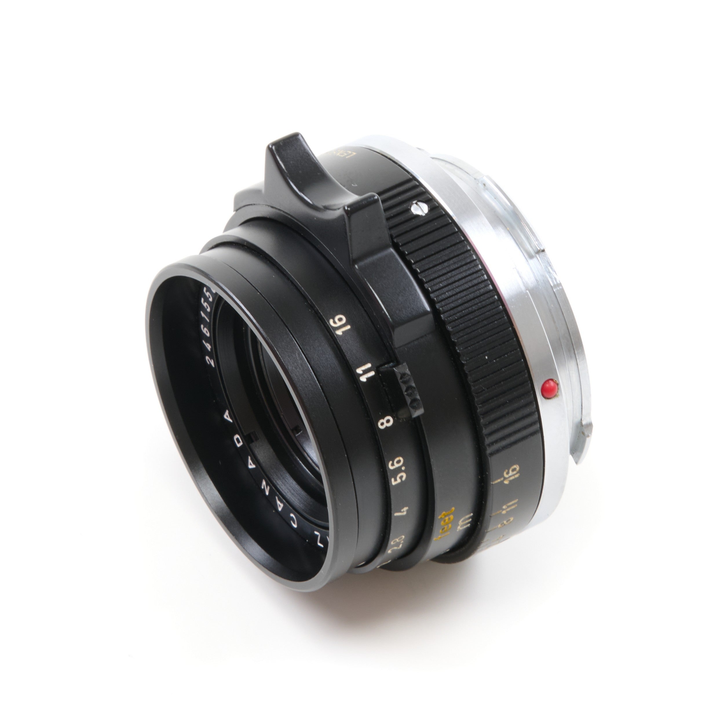 Leitz 35mm f2 Summicron 3e Versie Zonder Filterdraad