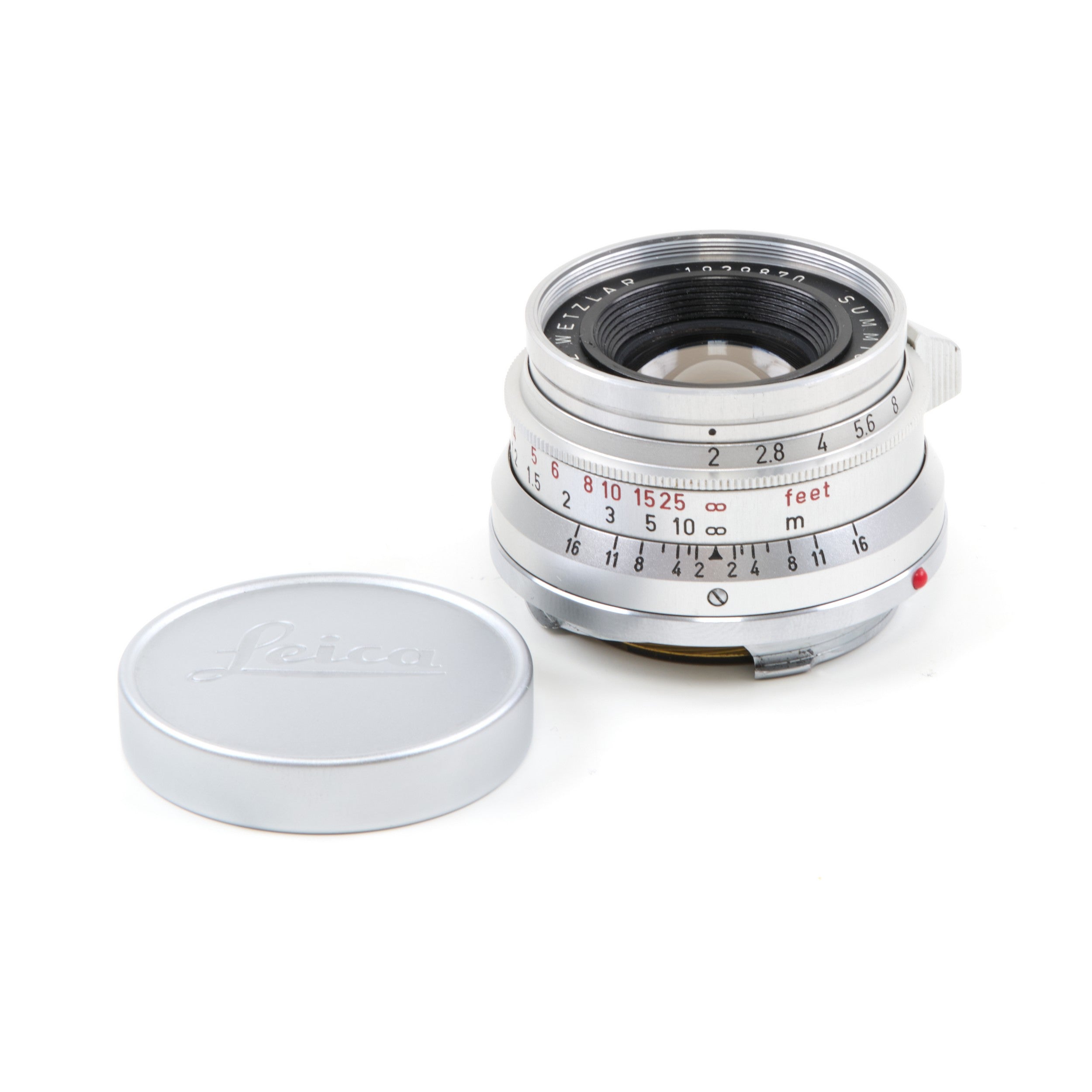 Leitz 35mm f2 Summicron 8 Element Germany + Box
