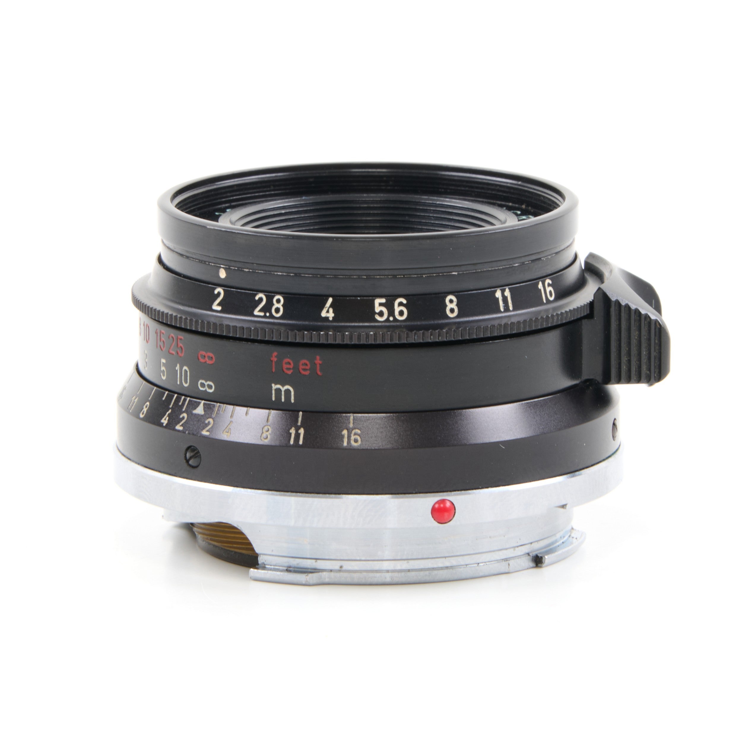 Leitz 35mm f2 Summicron 8 Element Black Paint + Doos