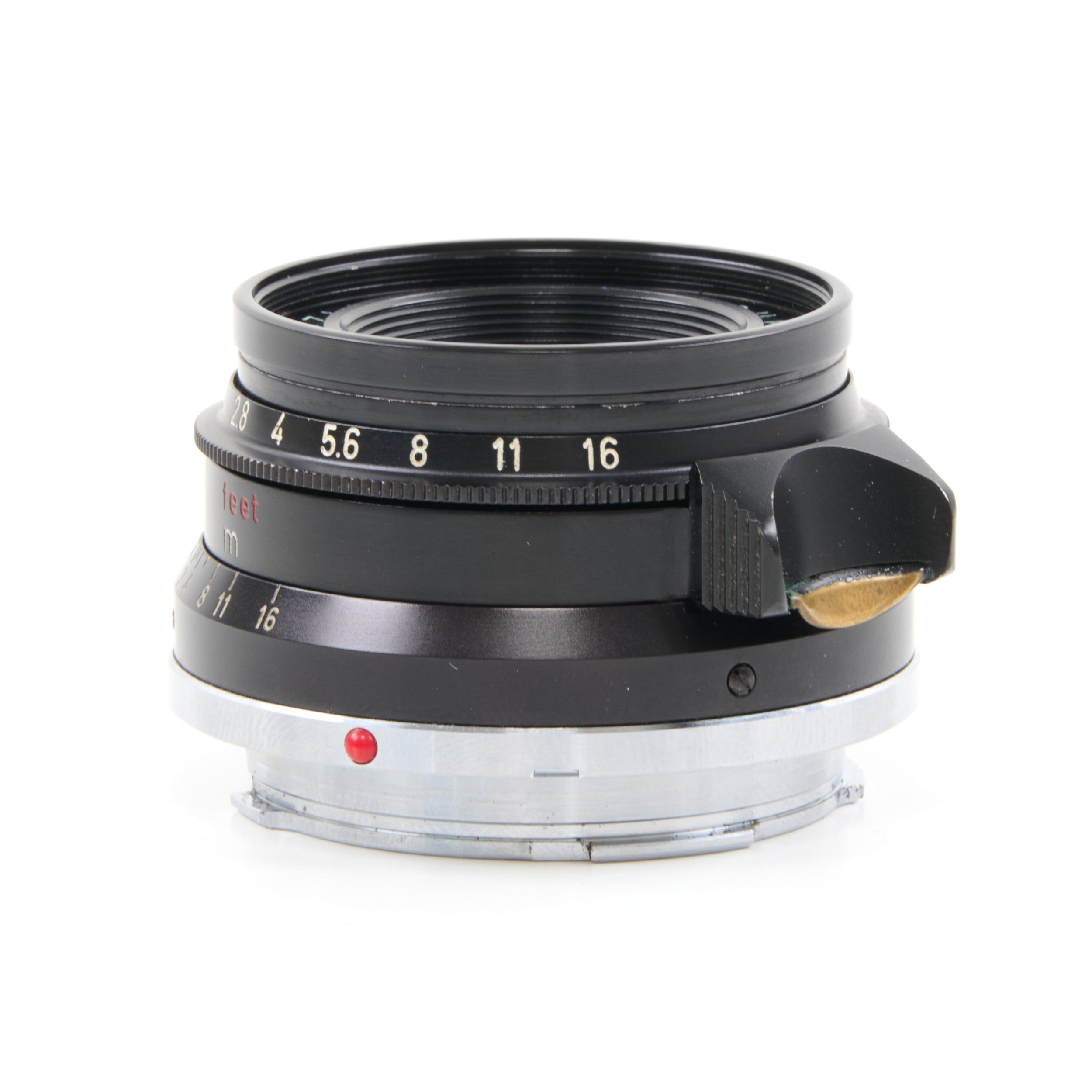 Leitz 35mm f2 Summicron 8 Element Black Paint + Doos