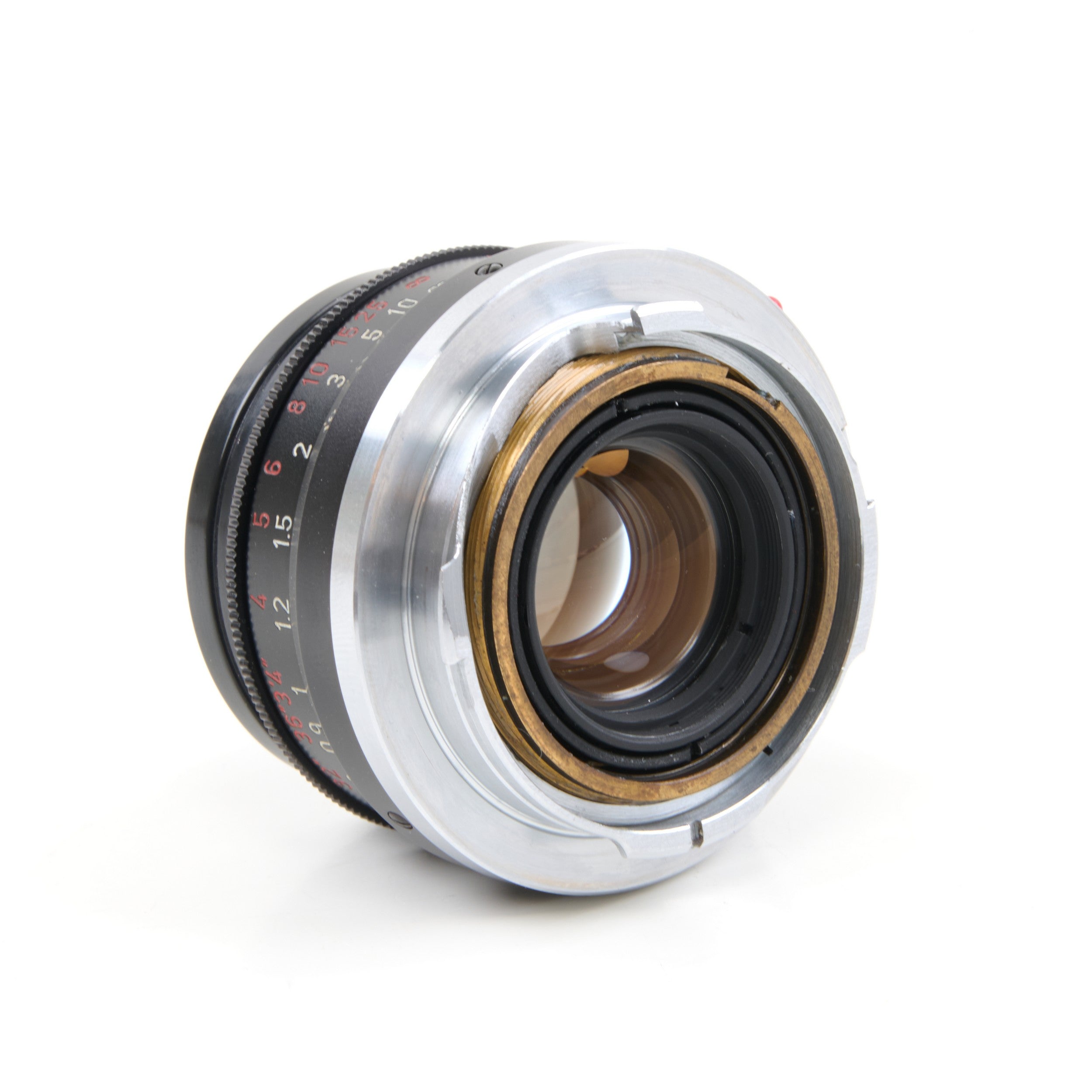 Leitz 35mm f2 Summicron 8 Element Black Paint + Doos