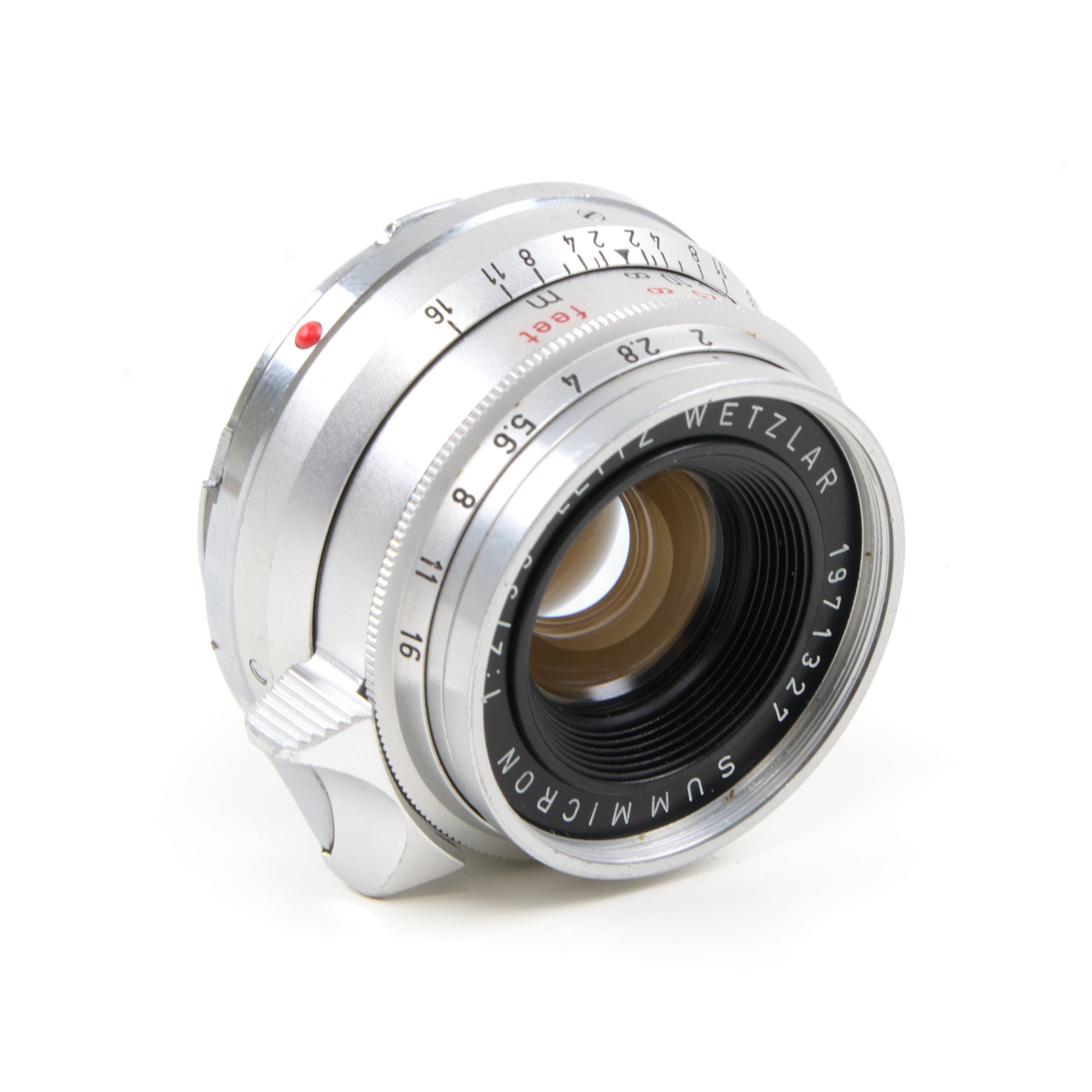 Leitz 35mm f2 Summicron 8 Element Duitsland + Doos