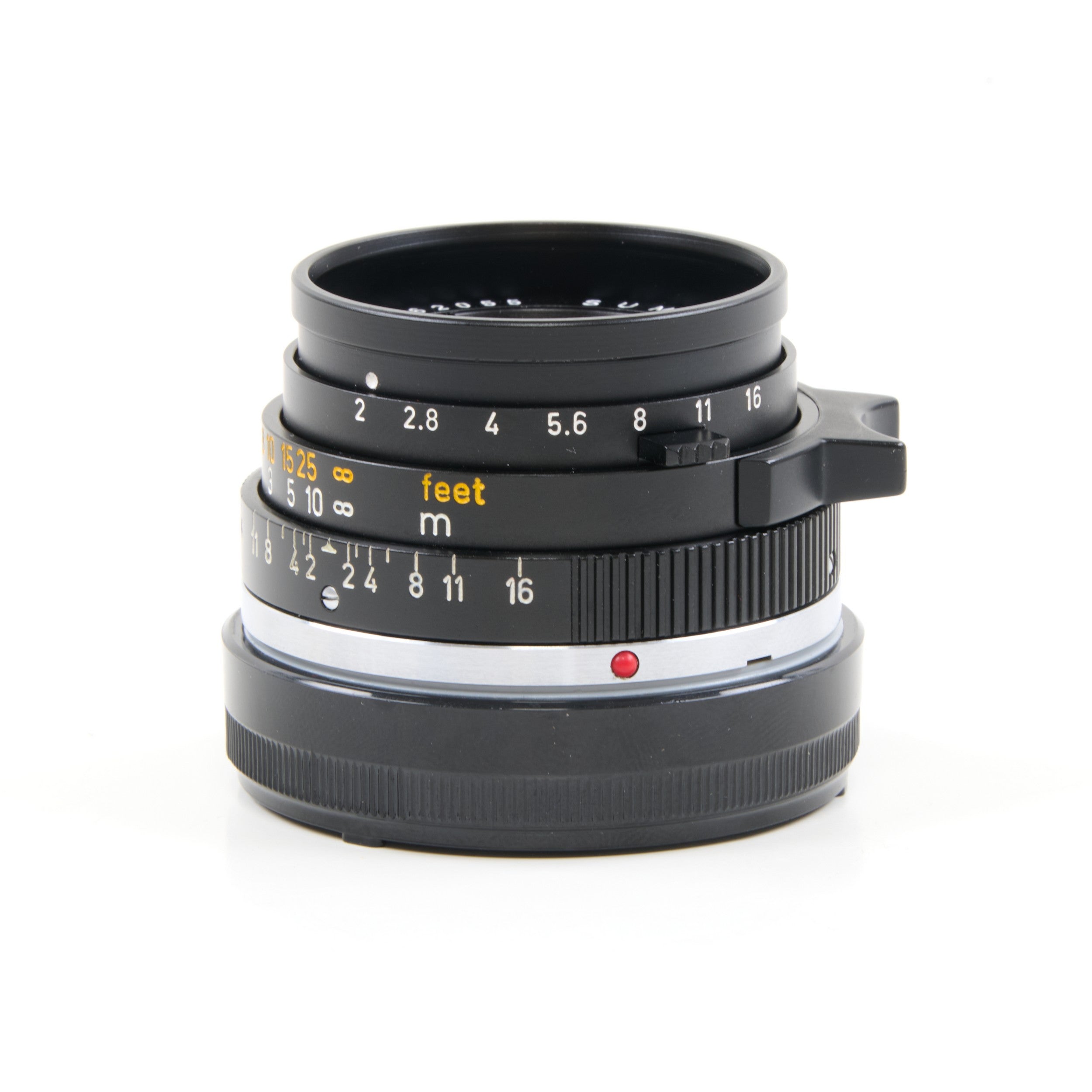 Leitz 35mm f2 Summicron 3e Versie Zonder Filterdraad + Doos