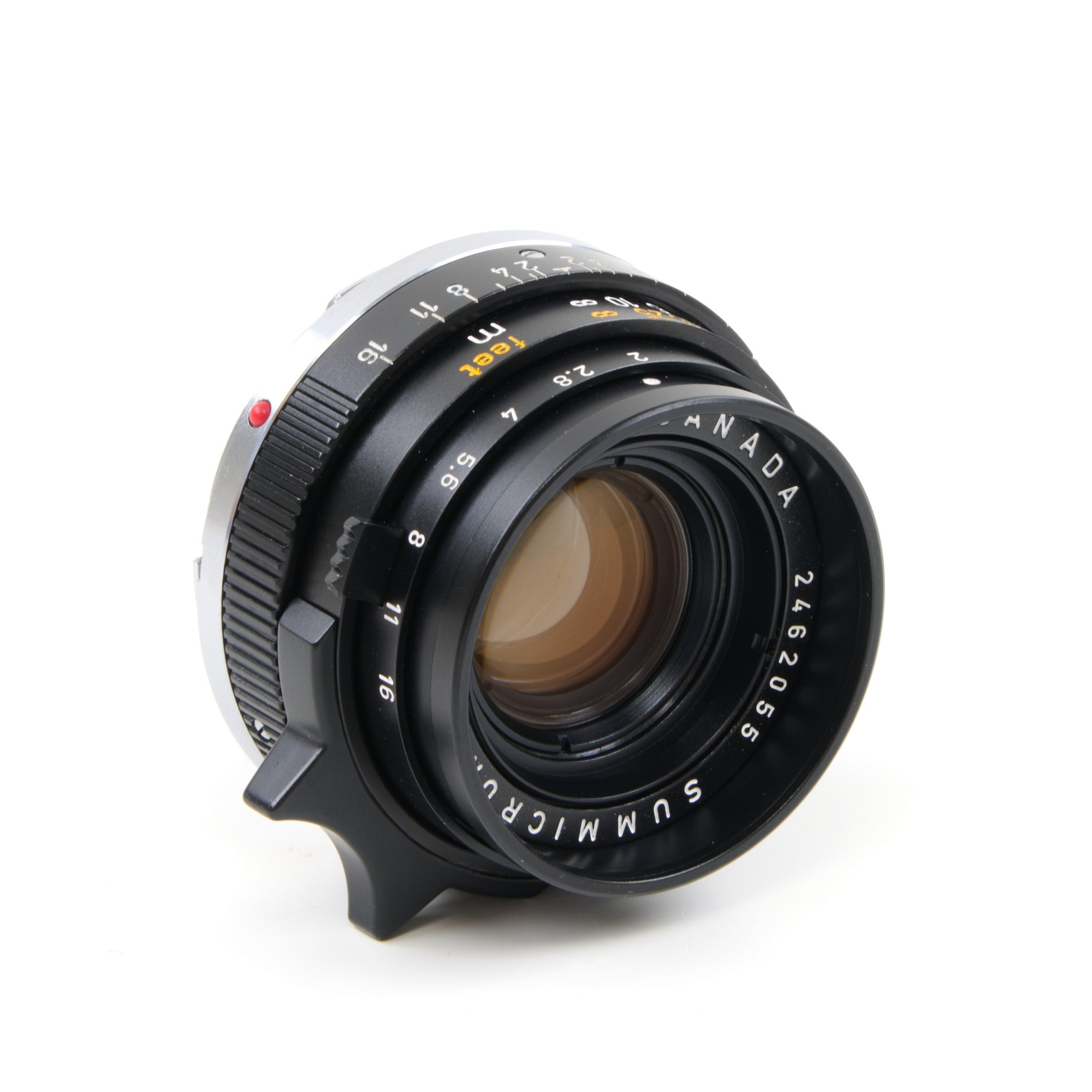 Leitz 35mm f2 Summicron 3e Versie Zonder Filterdraad + Doos