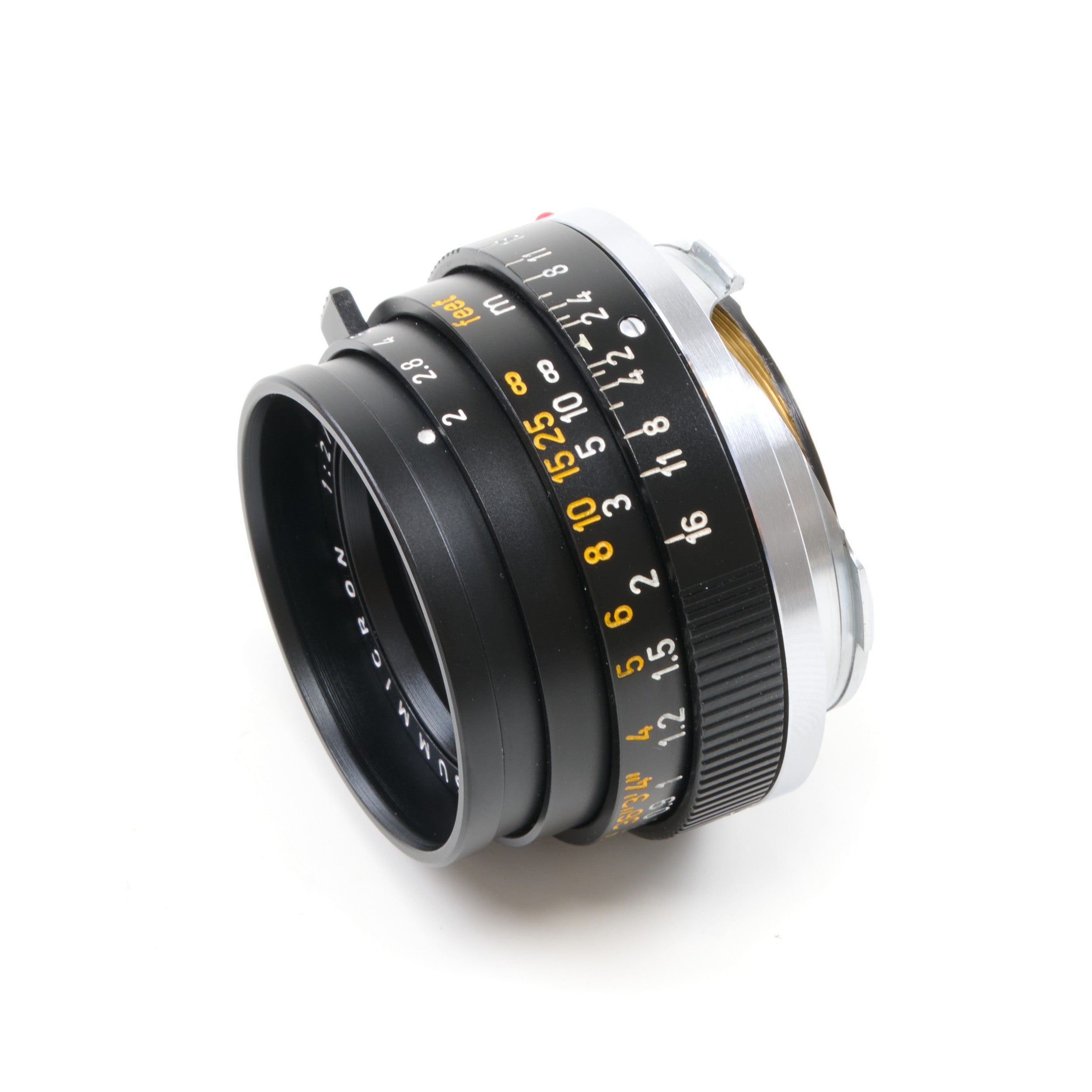 Leitz 35mm f2 Summicron 3e Versie Zonder Filterdraad + Doos