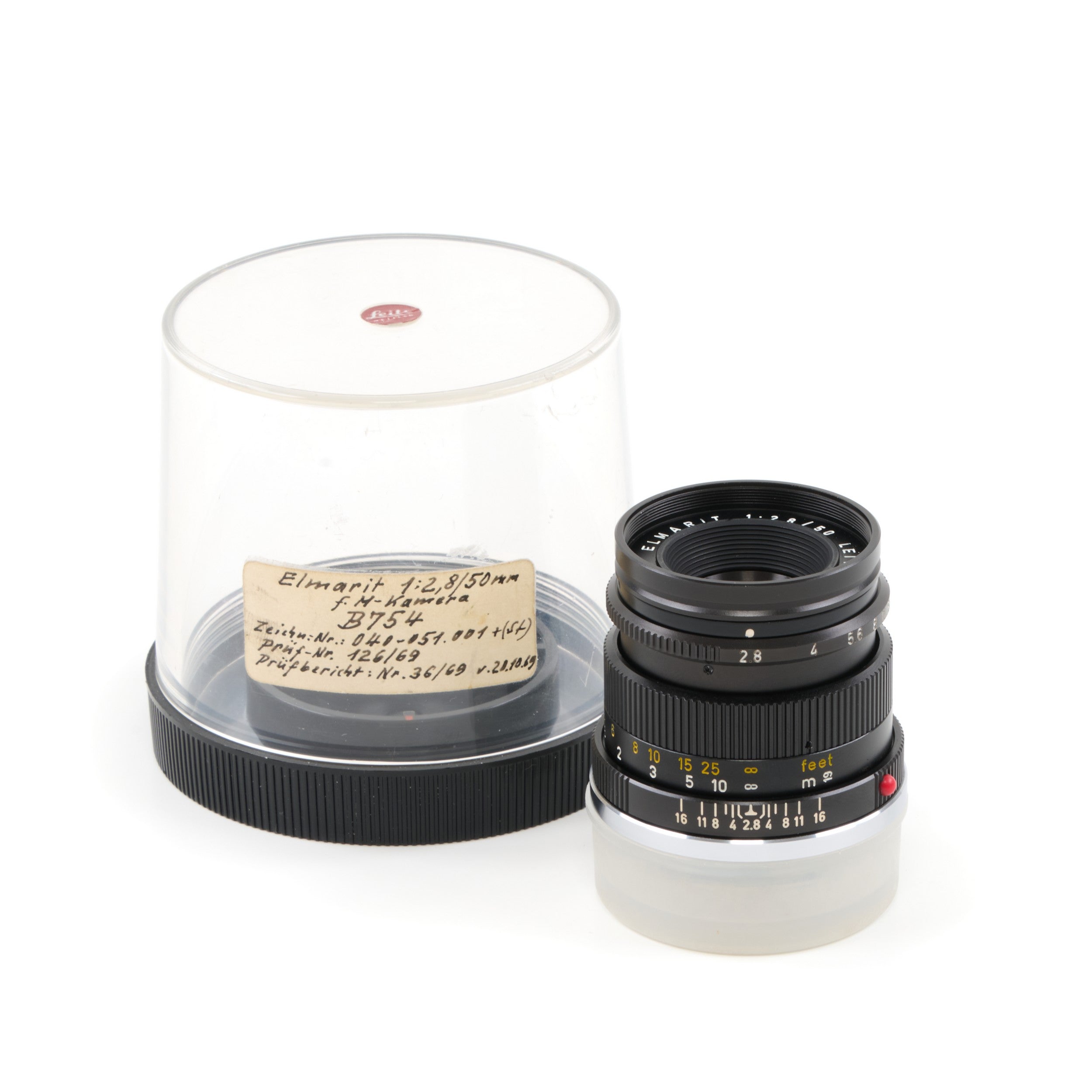 Leitz 50mm f2.8 Elmarit Prototype Zeldzaam