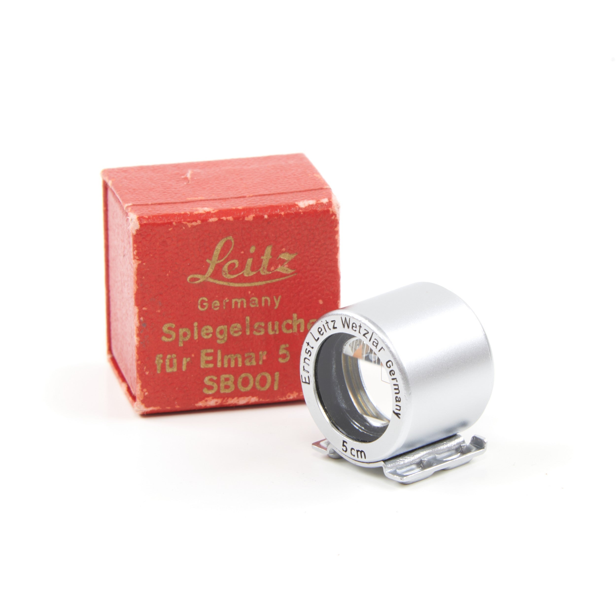 Leitz 50mm SBOOI Zoeker + Doos
