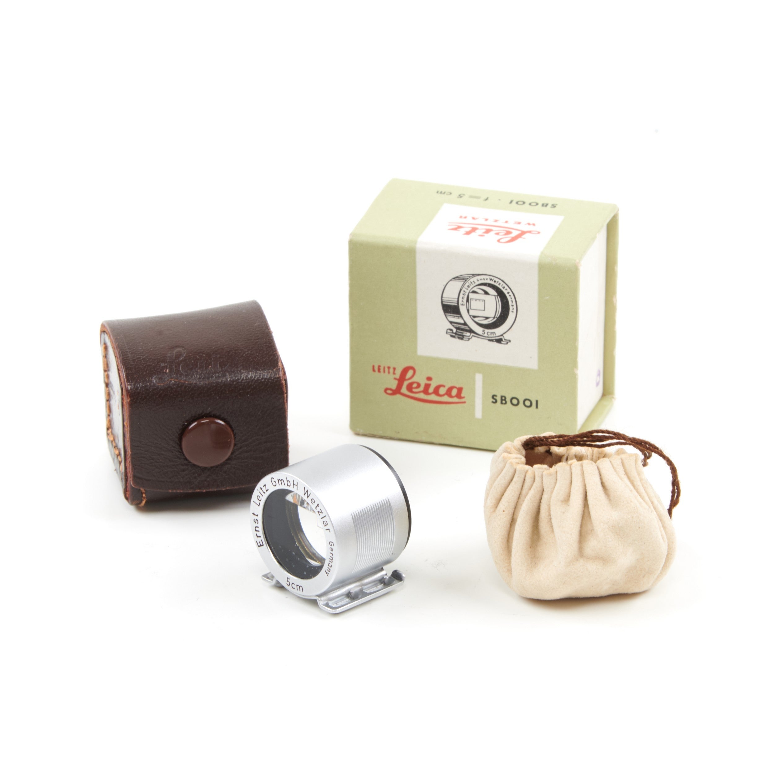 Leitz 50mm SBOOI Zoeker + Doos