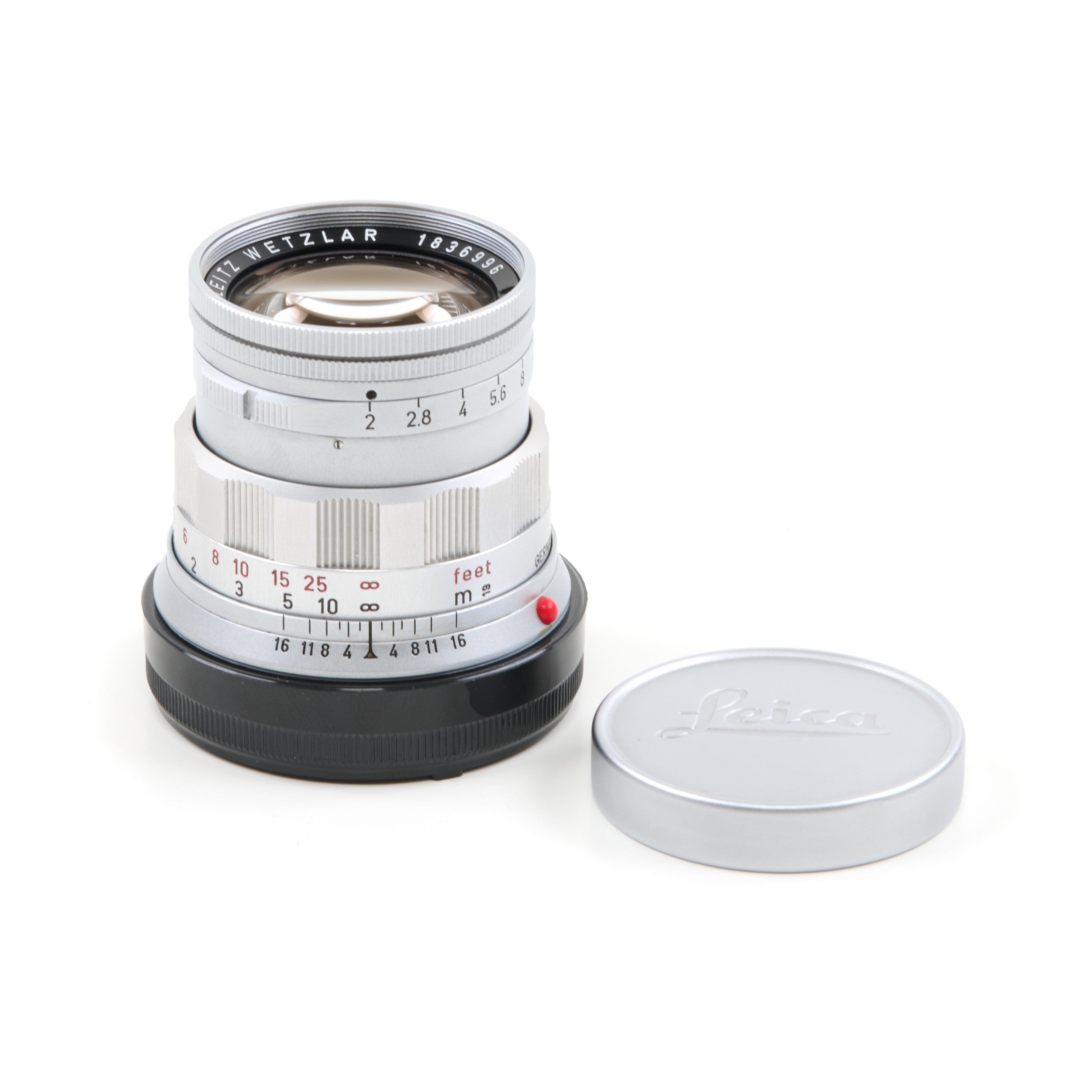 Leitz 50mm f2 Summicron Rigid LEZEN