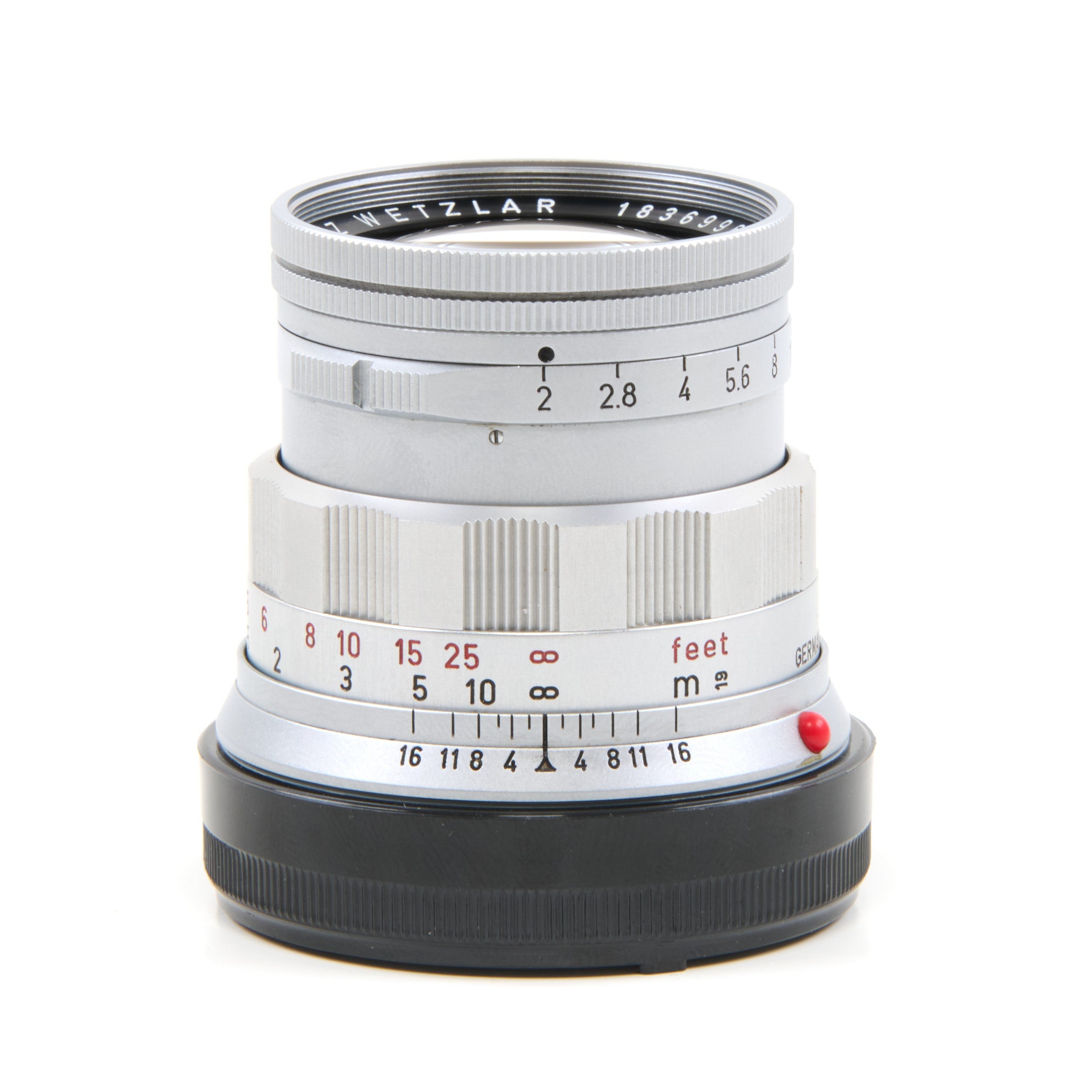 Leitz 50mm f2 Summicron Rigid LEZEN
