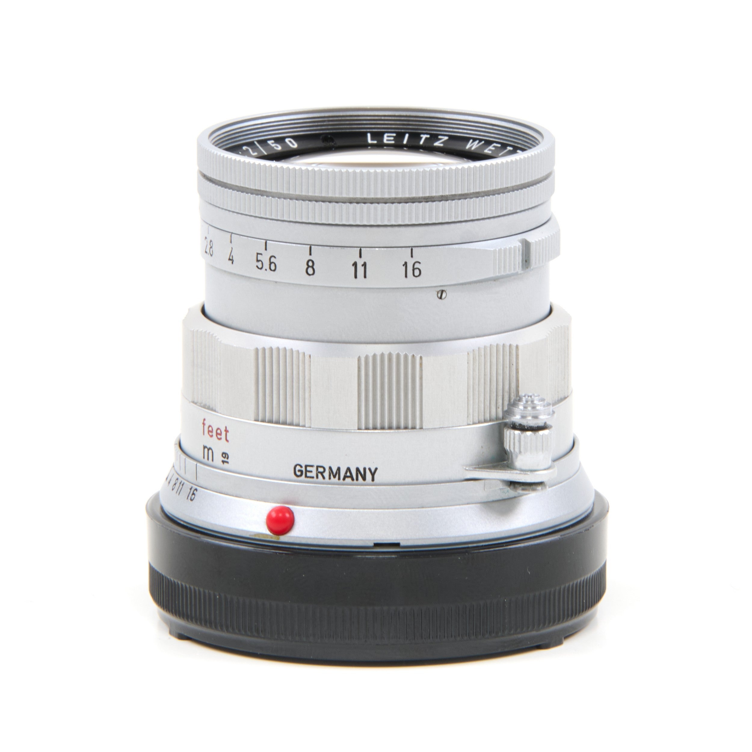 Leitz 50mm f2 Summicron Rigid LEZEN