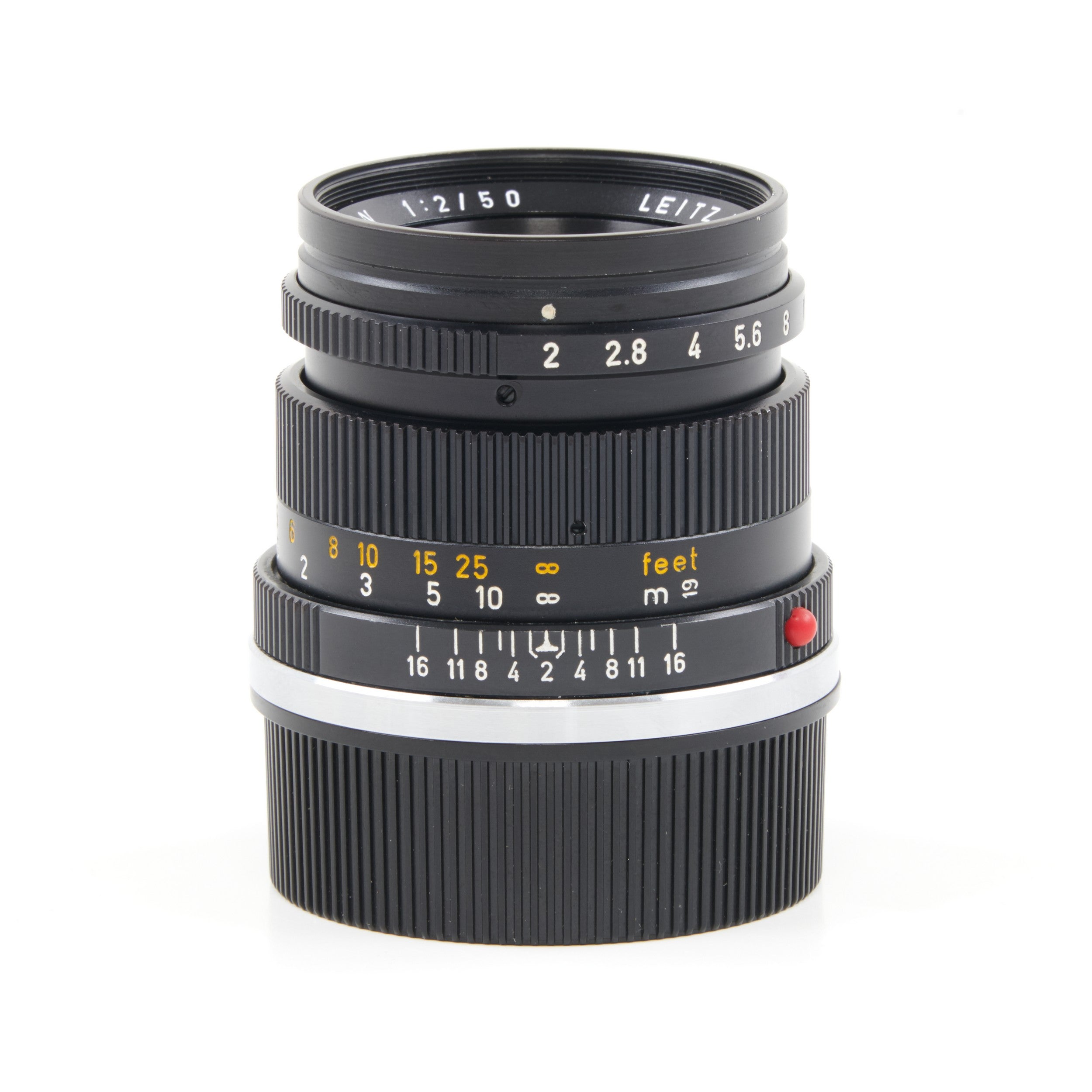 Leitz 50mm f2 Summicron 3e Versie 6-bit