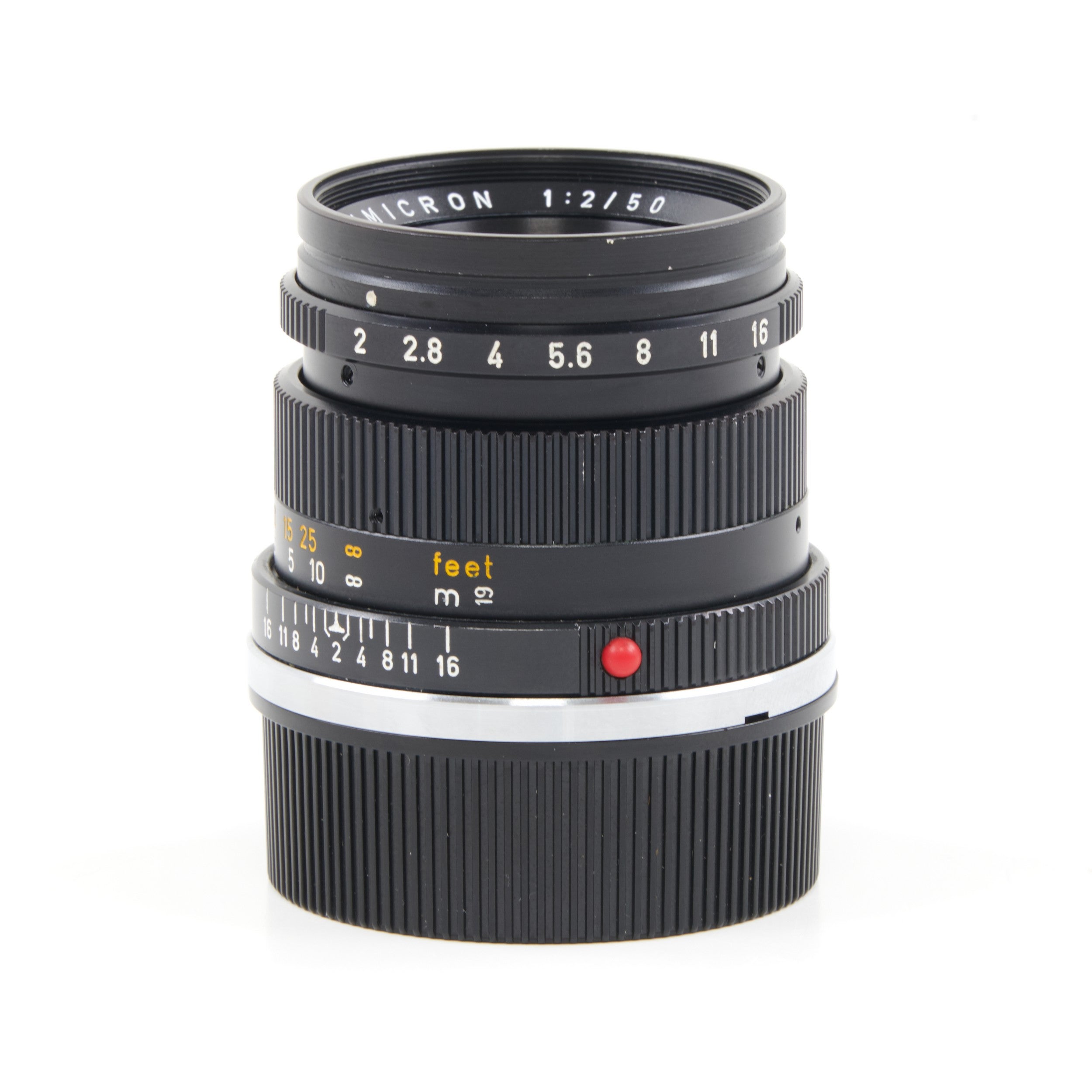 Leitz 50mm f2 Summicron 3e Versie 6-bit