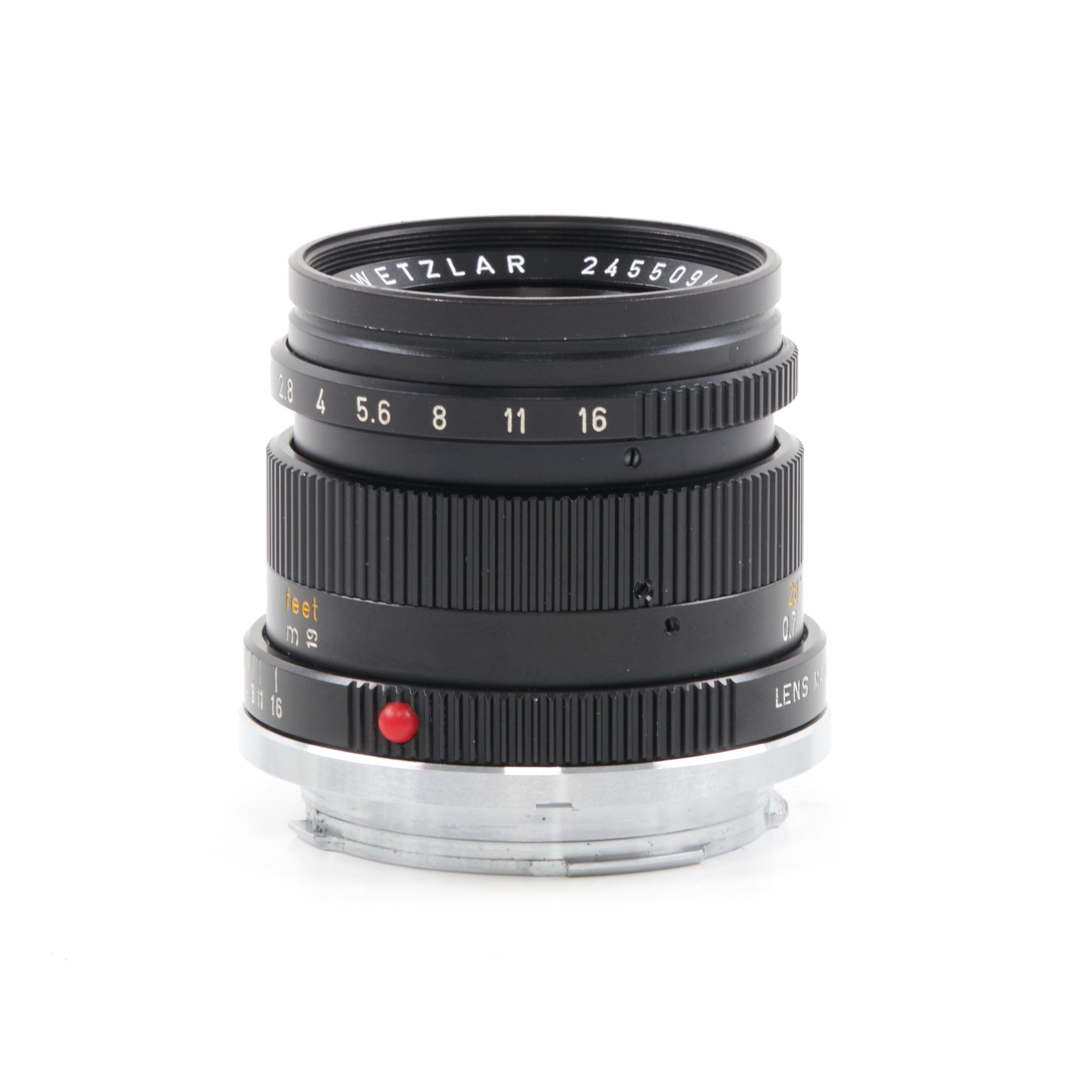 Leitz 50mm f2 Summicron 3e versie