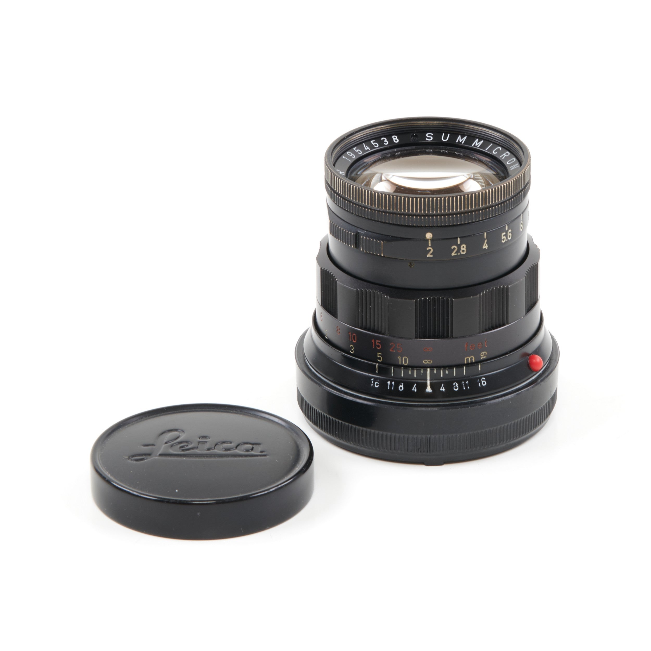 Leitz 50mm f2 Summicron Black Paint