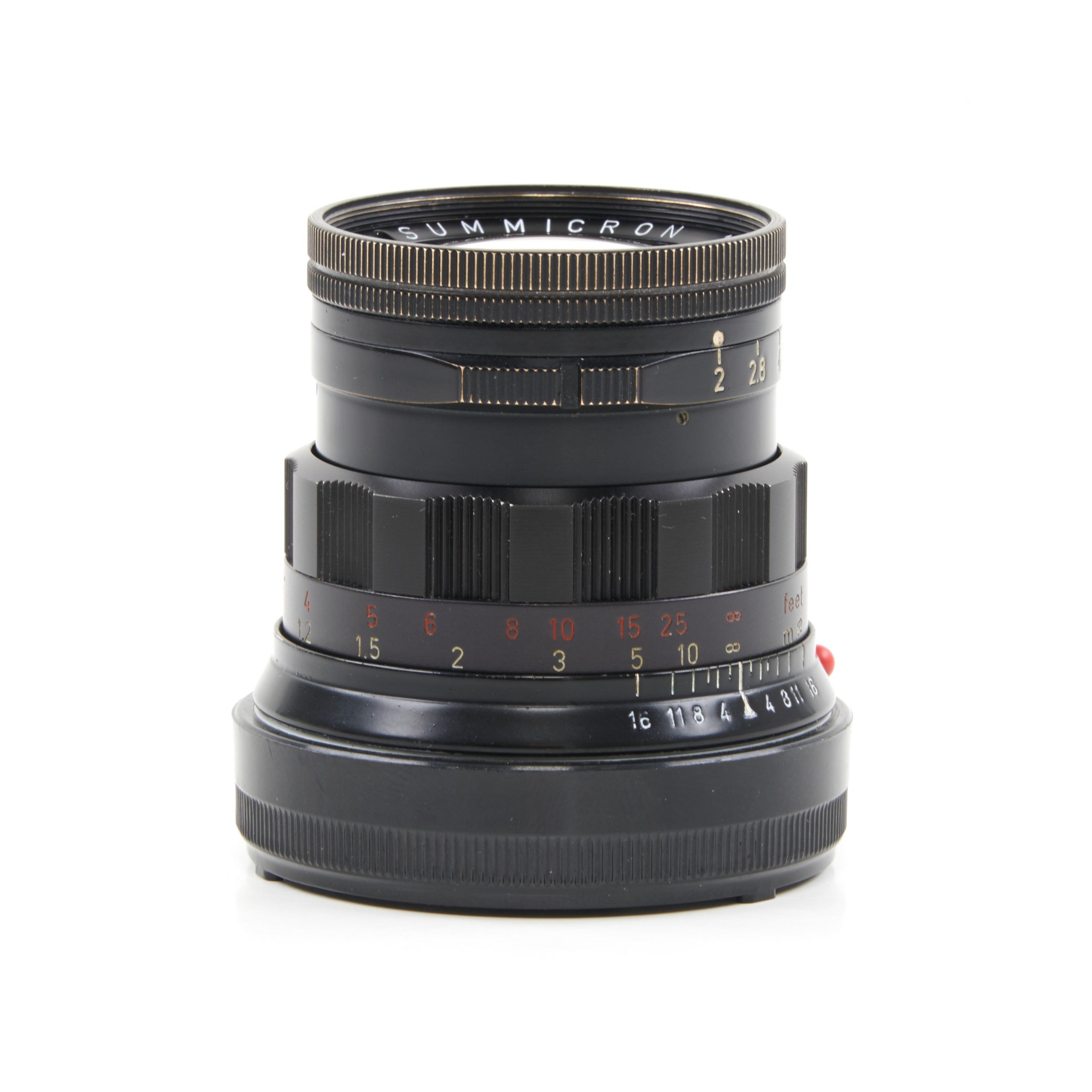 Leitz 50mm f2 Summicron Black Paint