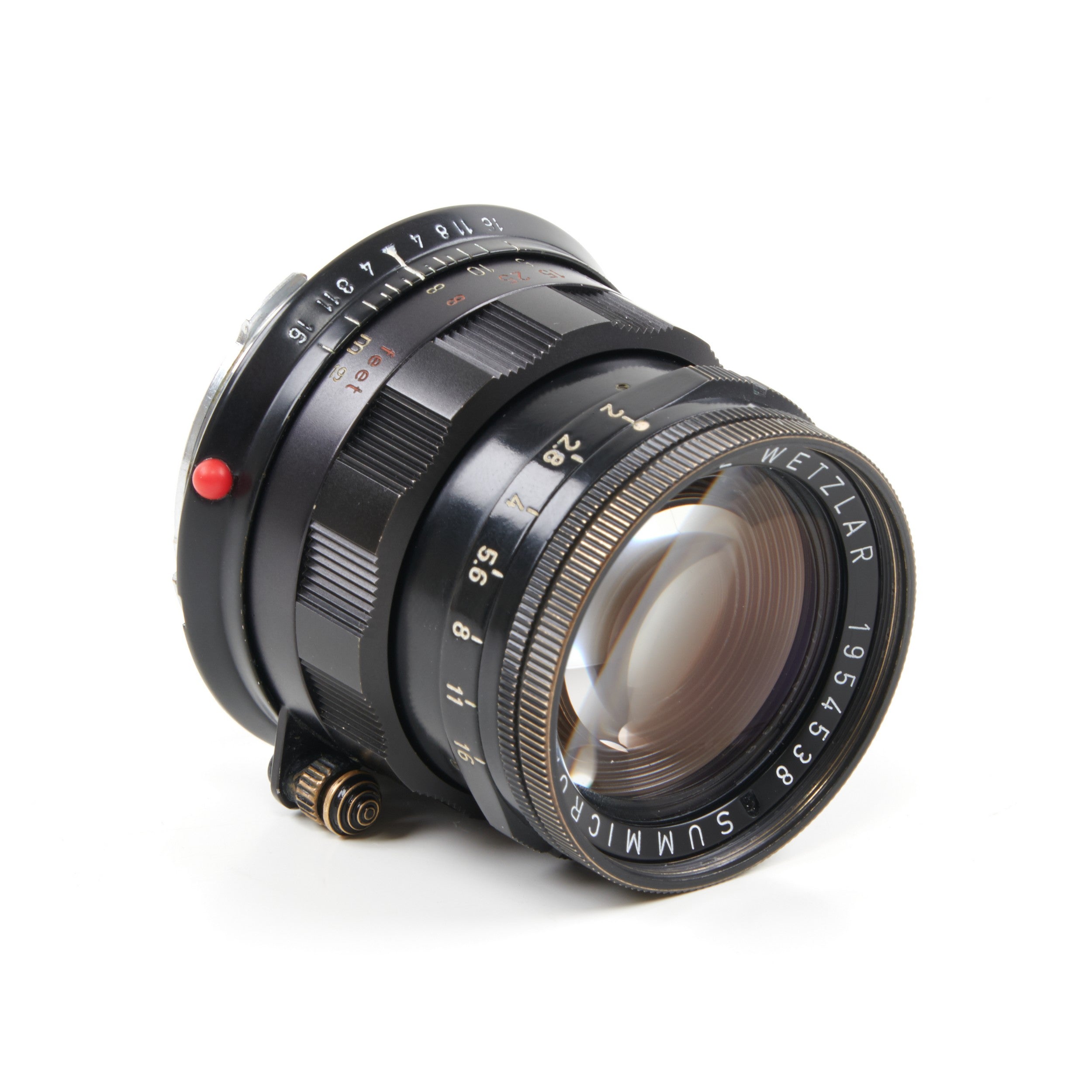 Leitz 50mm f2 Summicron Black Paint