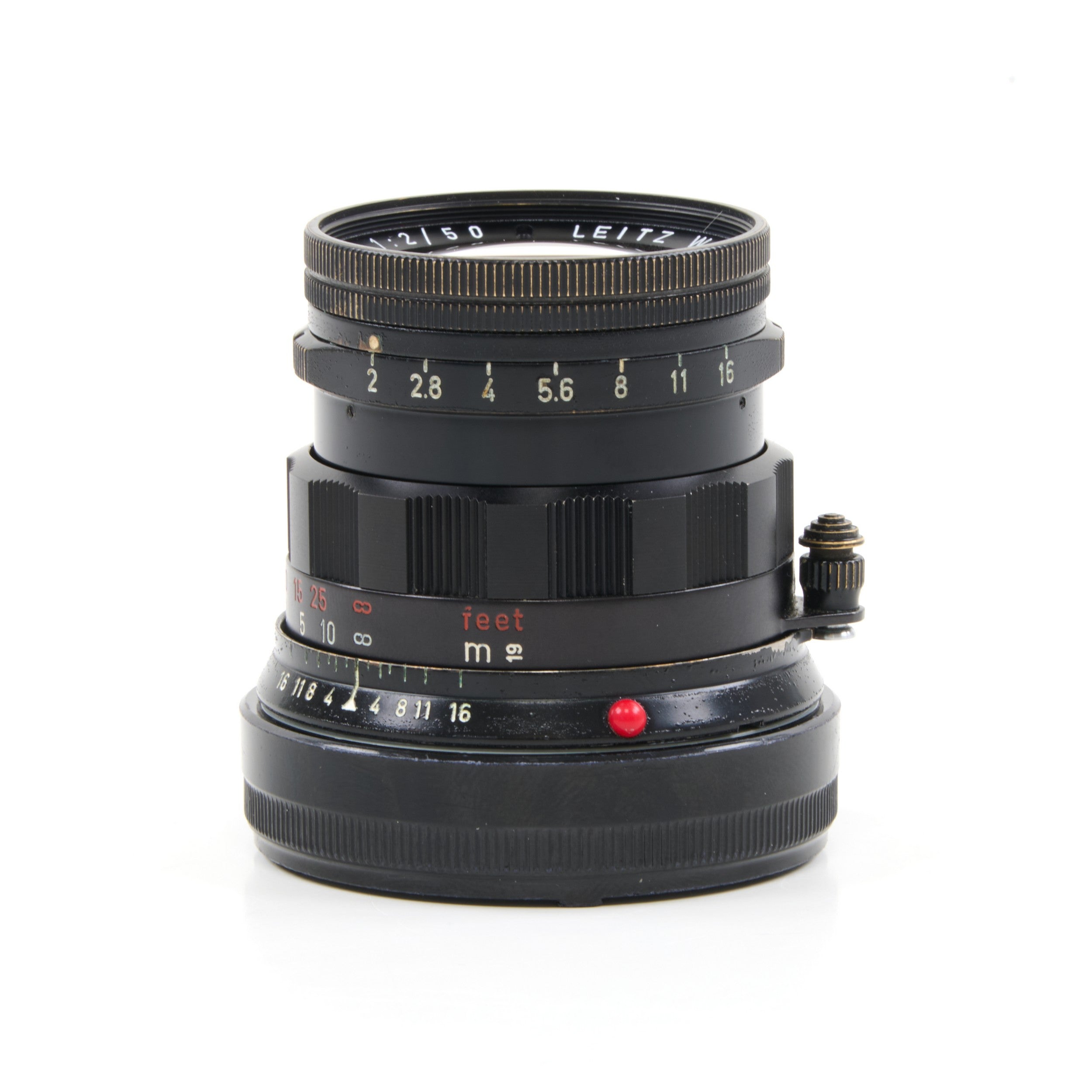 Leitz 50mm f2 Summicron Black Paint