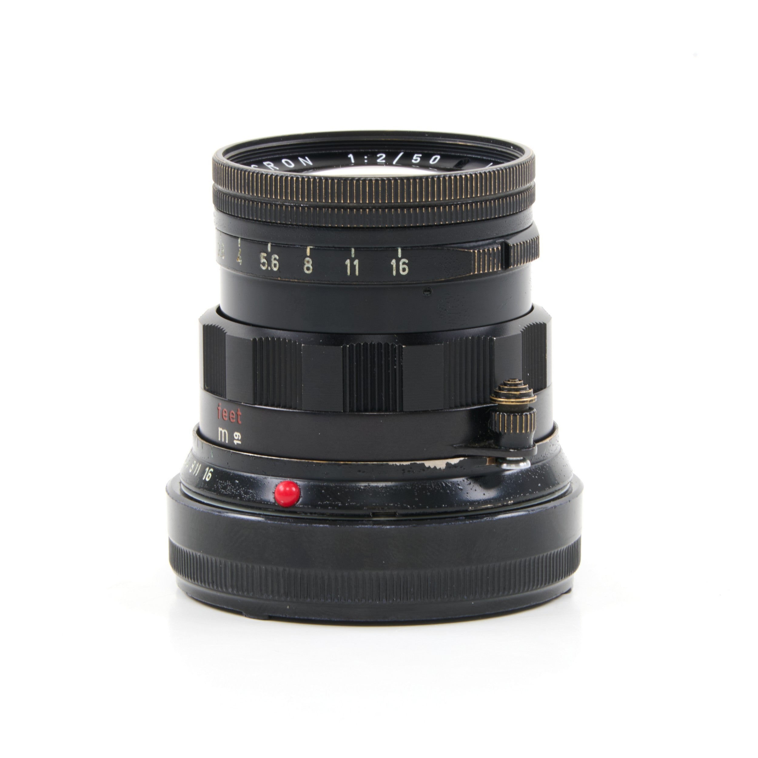 Leitz 50mm f2 Summicron Black Paint