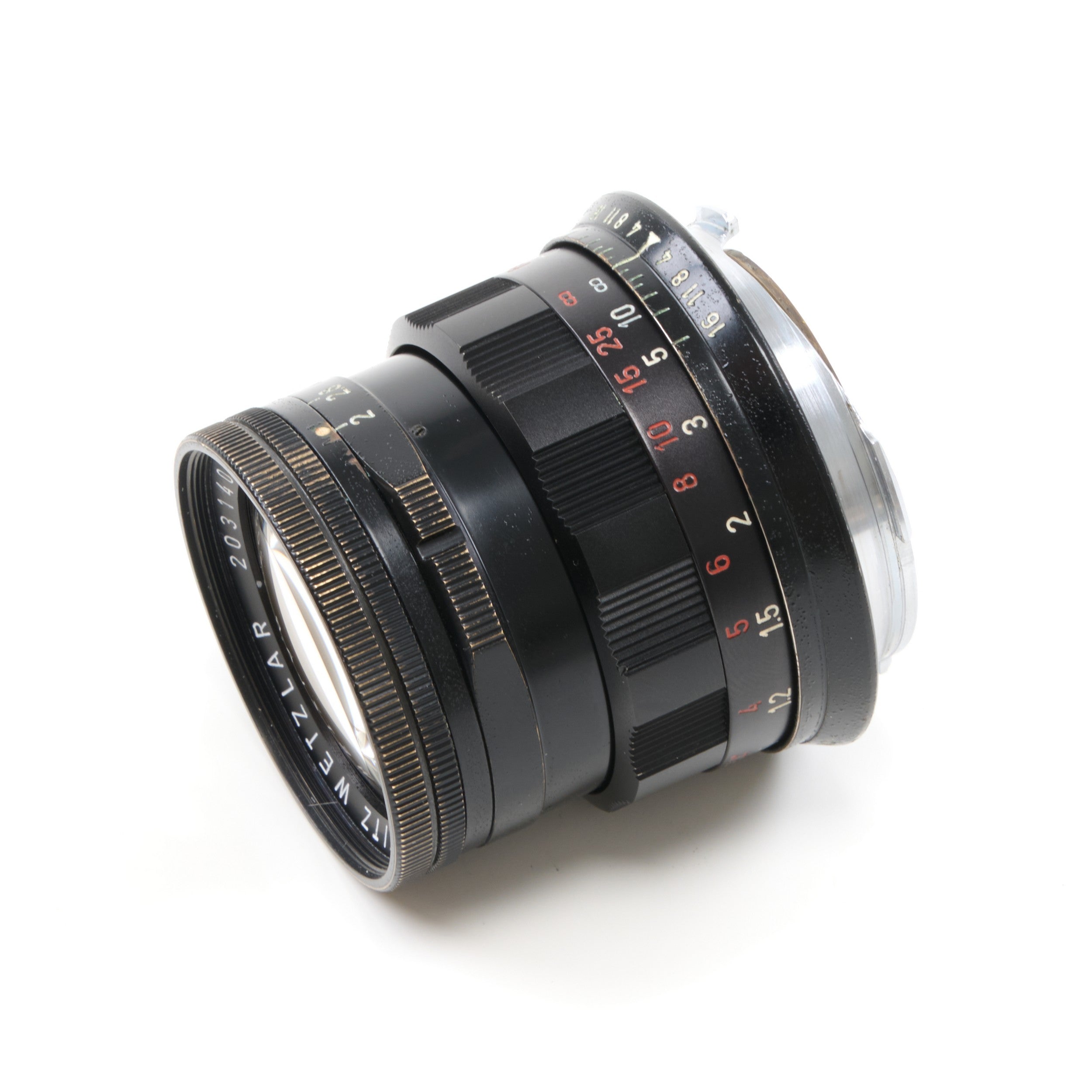 Leitz 50mm f2 Summicron Black Paint