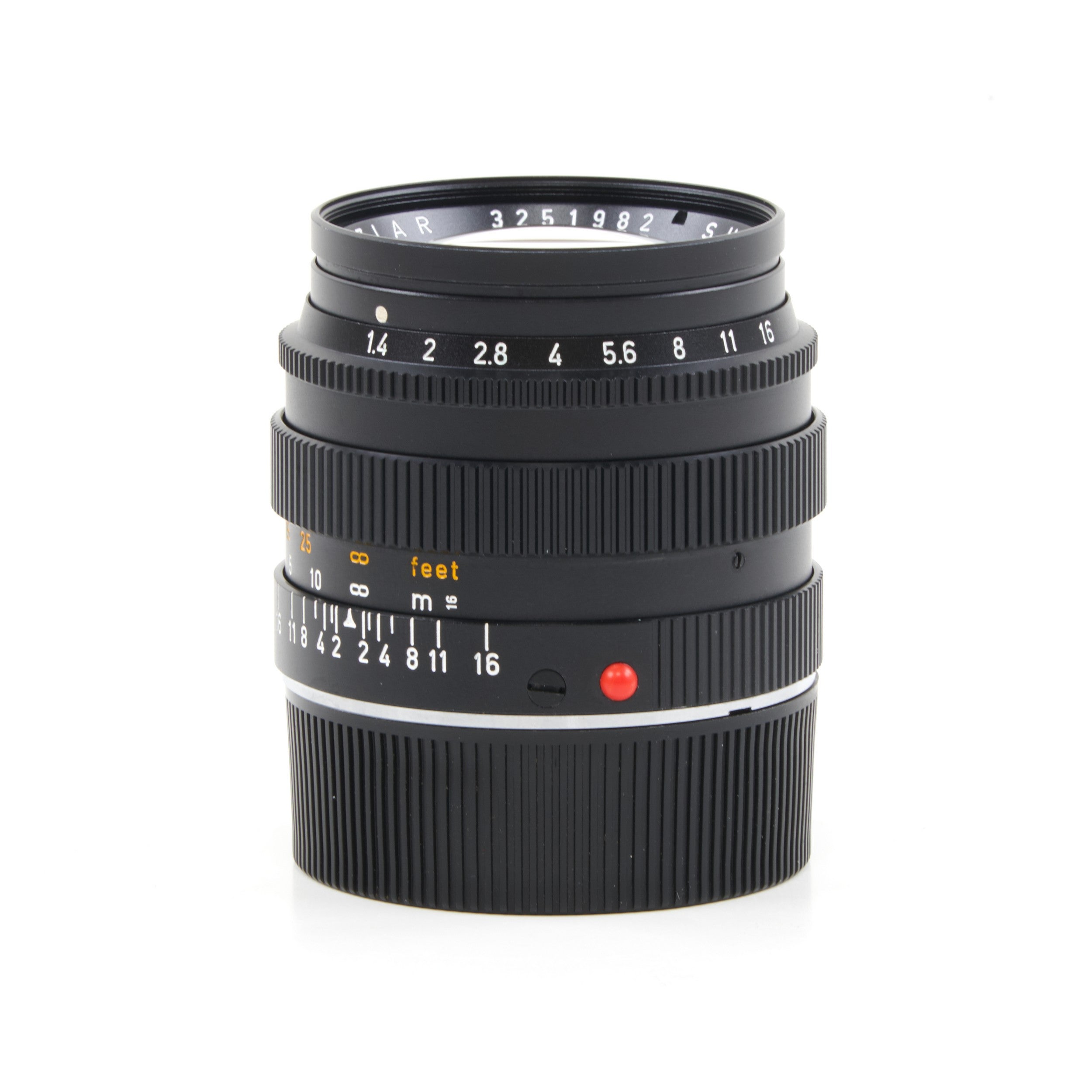 Leitz 50mm f1.4 Summilux Zwart + Doos