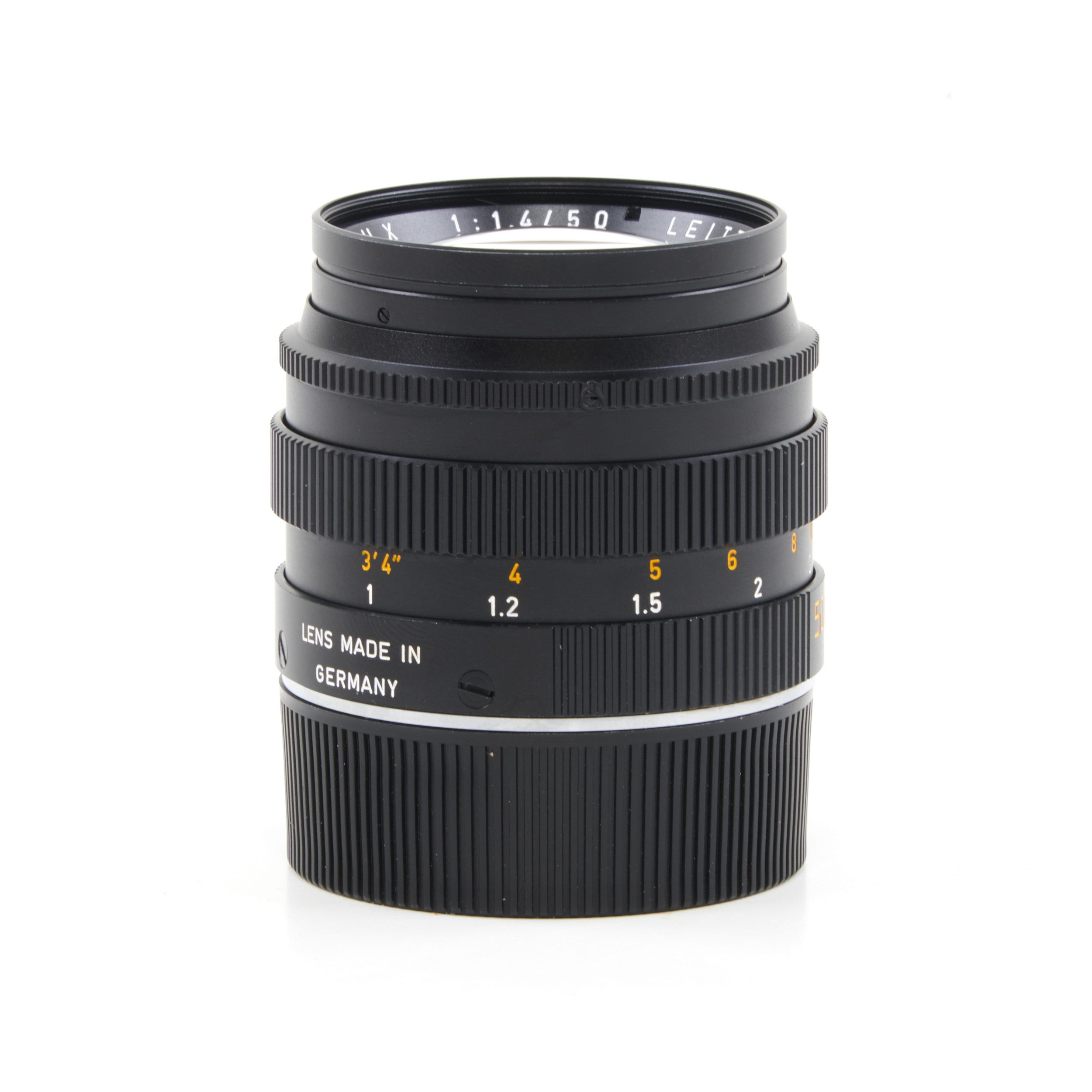 Leitz 50mm f1.4 Summilux Zwart + Doos