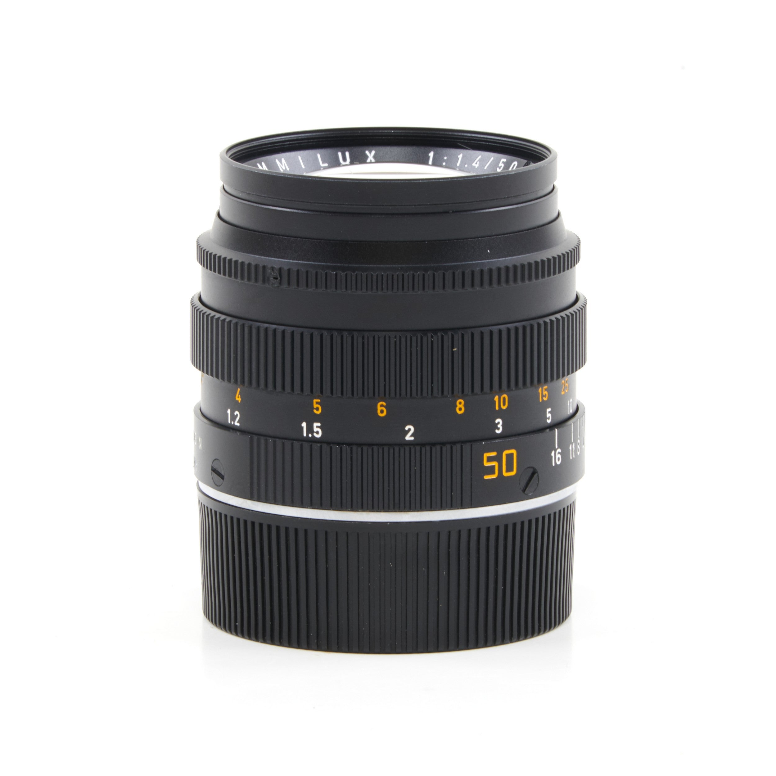 Leitz 50mm f1.4 Summilux Zwart + Doos