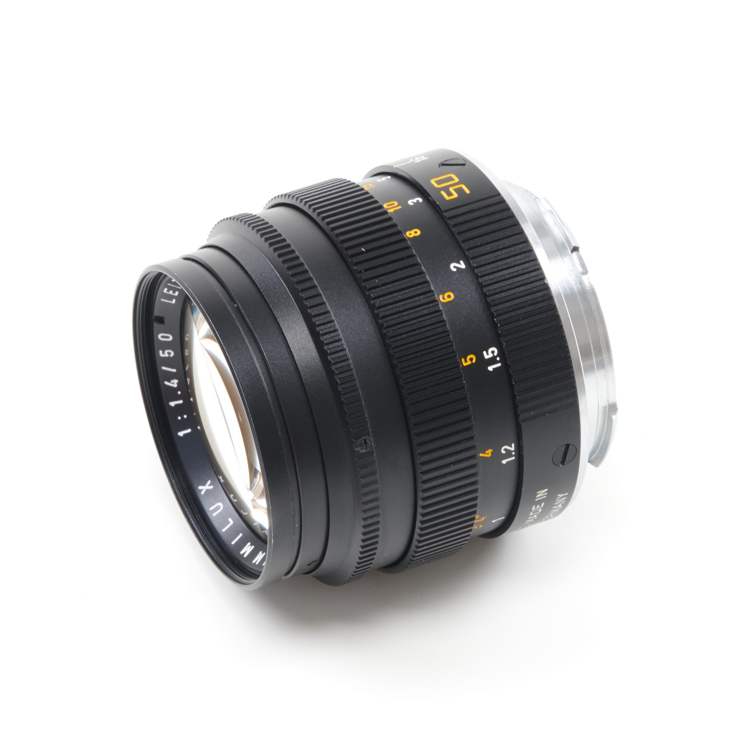 Leitz 50mm f1.4 Summilux Zwart + Doos