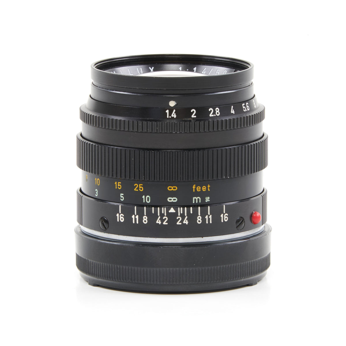 Leitz 50mm f1.4 Summilux Black Paint