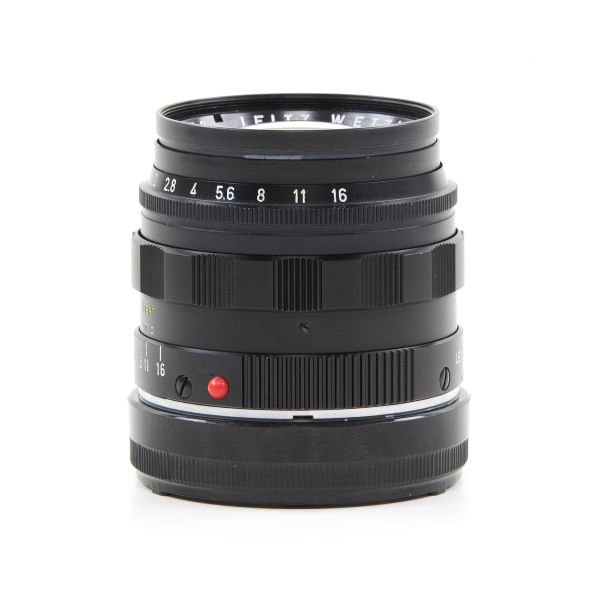 Leitz 50mm f1.4 Summilux Black Transitional Version