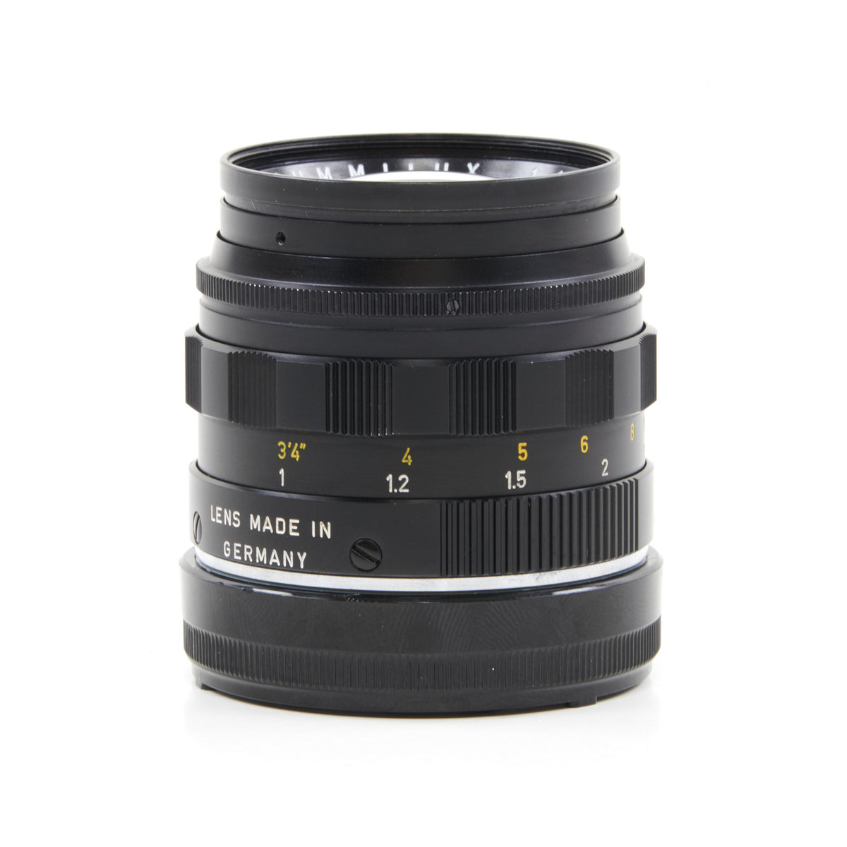 Leitz 50mm f1.4 Summilux Black Transitional Version